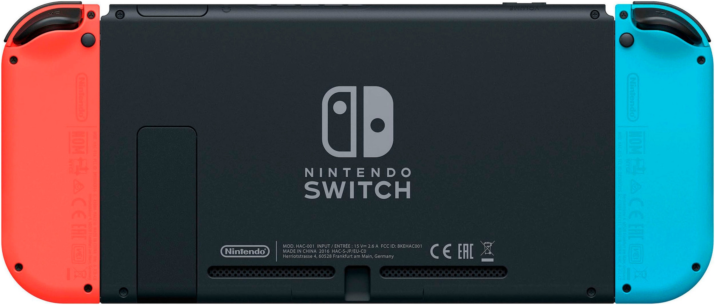 Nintendo Switch Spielekonsole »Switch Neon r/b + Gratis Big Brain Academy + Everybody 1-2-Switch!«