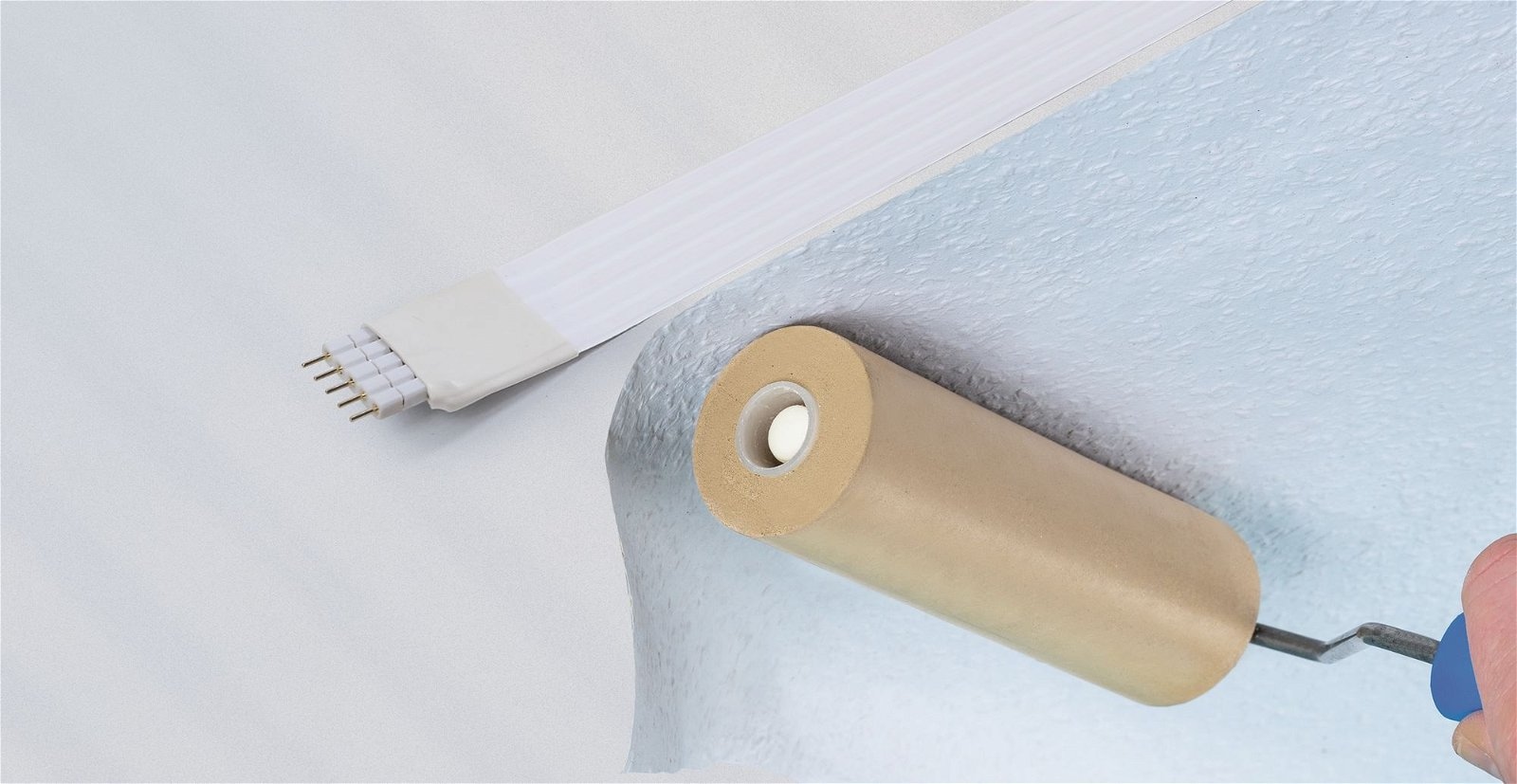 Paulmann LED-Streifen »MaxLED Invisible Connector 3m Weiß Kunststoff«