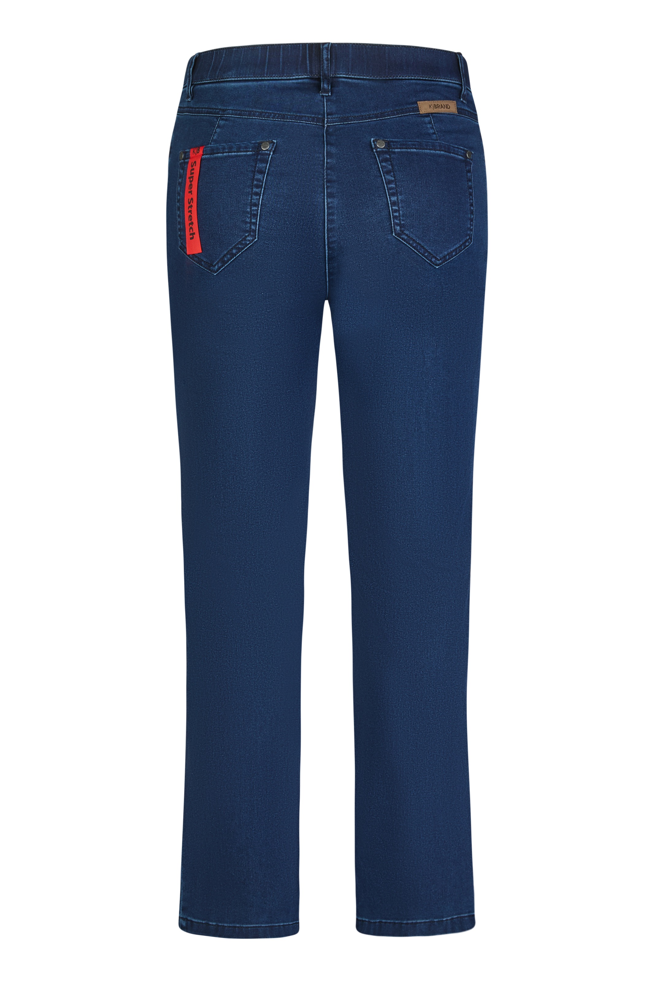 KjBRAND Straight-Jeans »Jeans Betty straight leg« Sehr bequem durch Baumwoll- Super- Stretch, Satin Optik