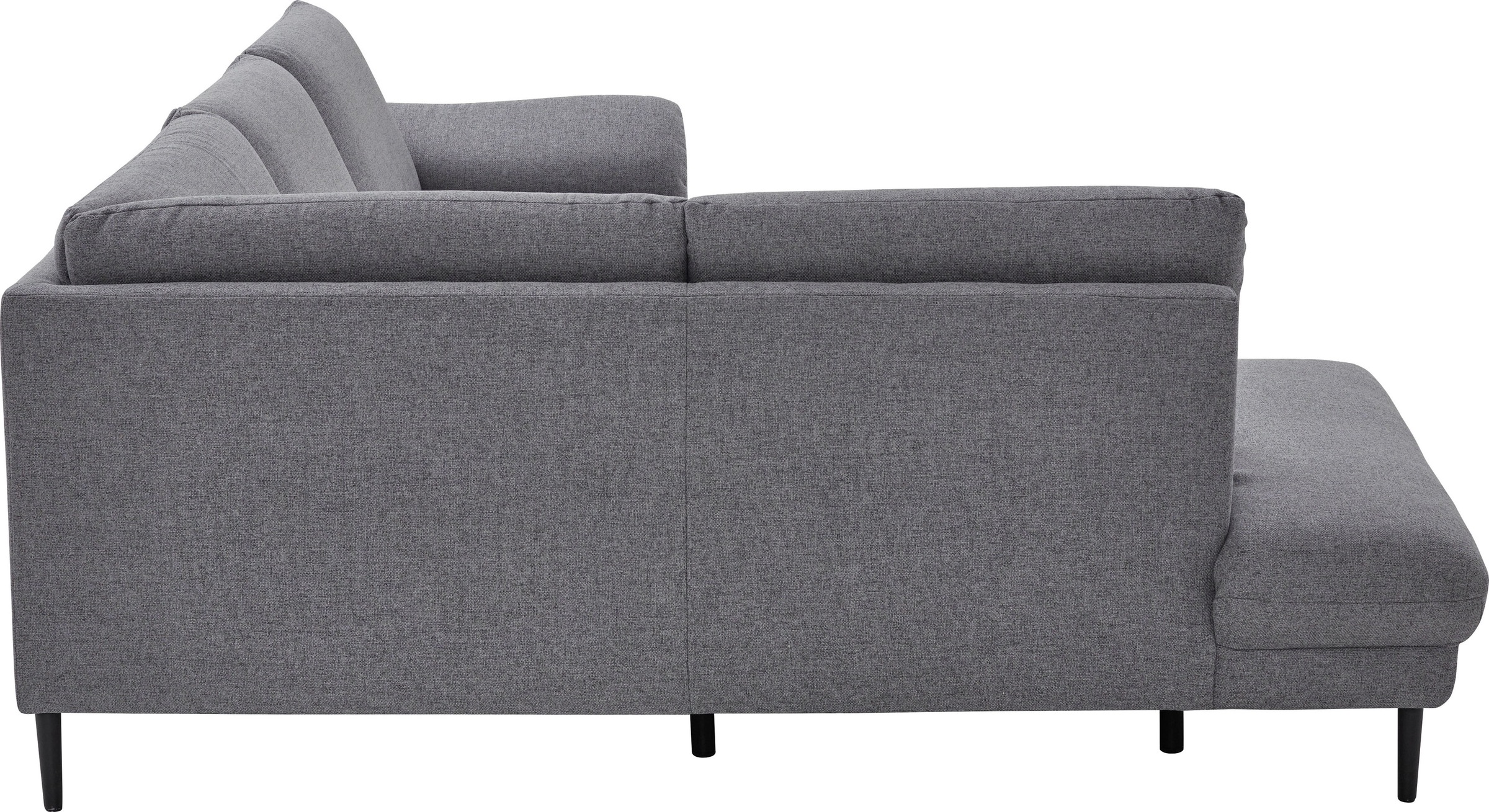 Places of Style Ecksofa »Sarsina: mit Tonnentaschen-Federkern, perfekt zum Entspannen L-Form«, inklusive 2 motorischen Relaxfunktionen mit Herz-Waage-Beschlag