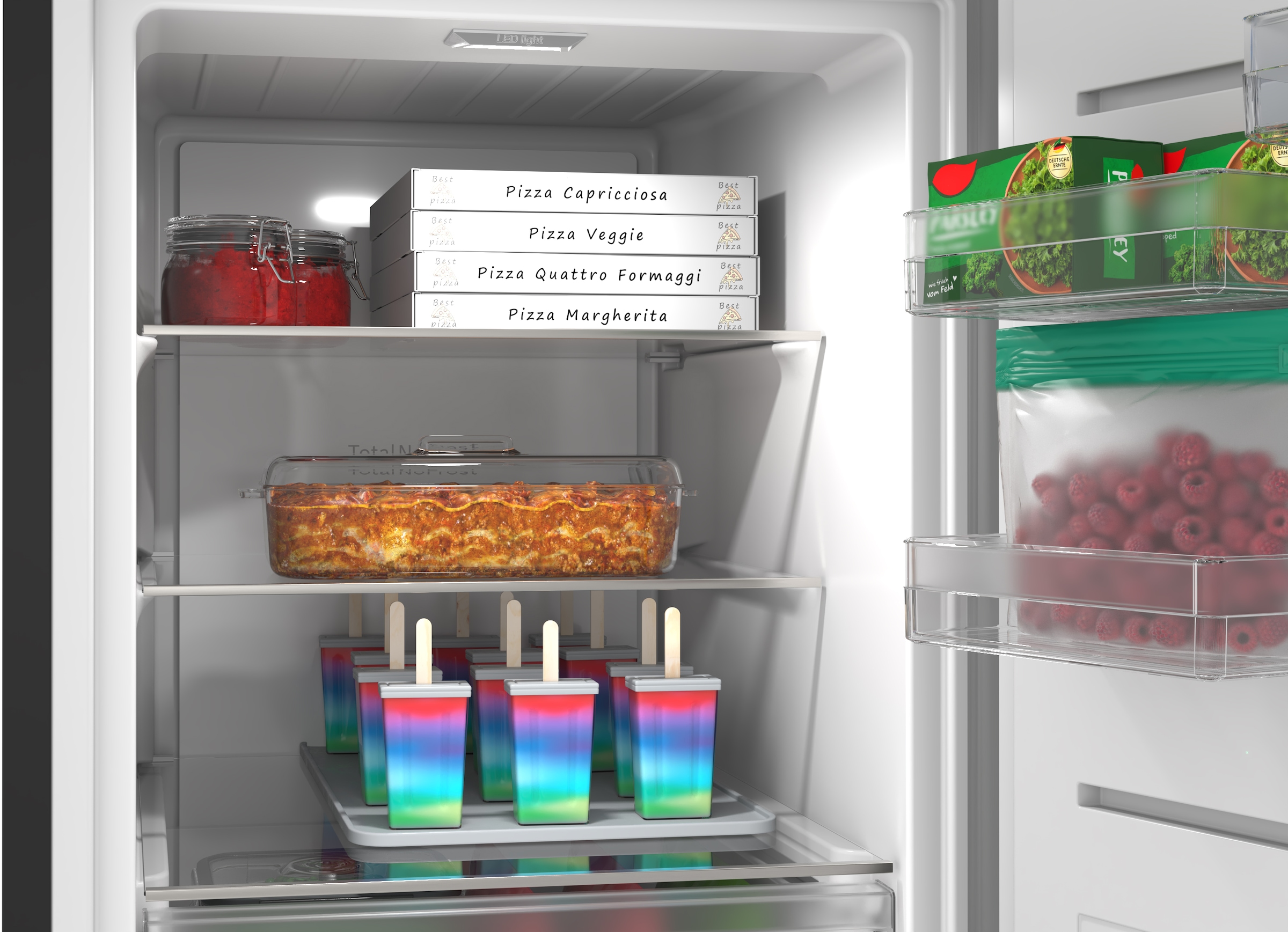 BOSCH Gefrierschrank Serie 4 »GSN36VCCG« 186,2 cm hoch 59,5 cm breit Nie wieder abtauen mit leisem No Frost Gefrierschrank.