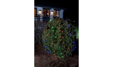LED-Lichternetz »Weihnachtsdeko aussen«, 64 St.-flammig