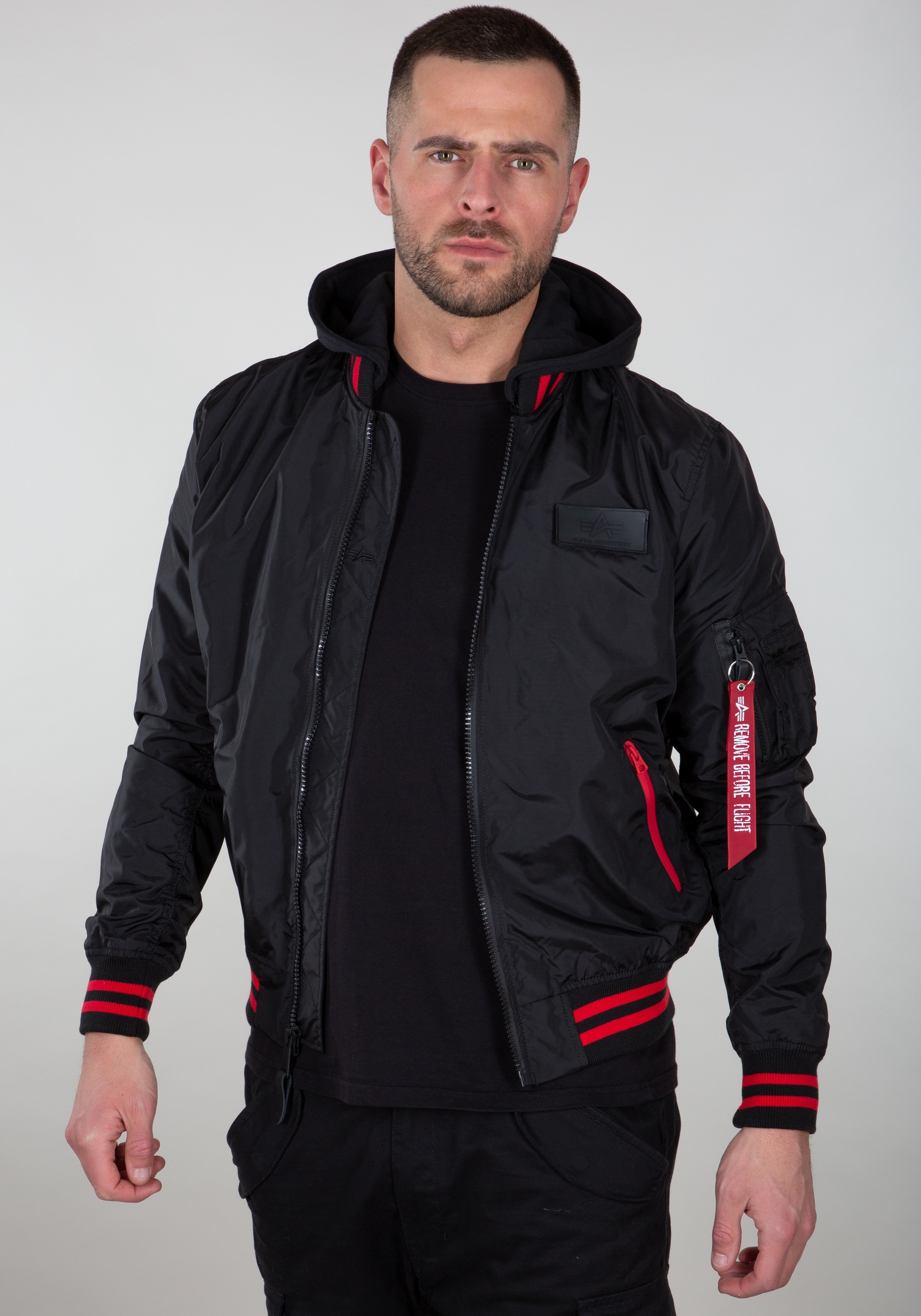 Bomberjacke »Alpha Industries Men - Bomber Jackets MA-1 TT Hood Defense«