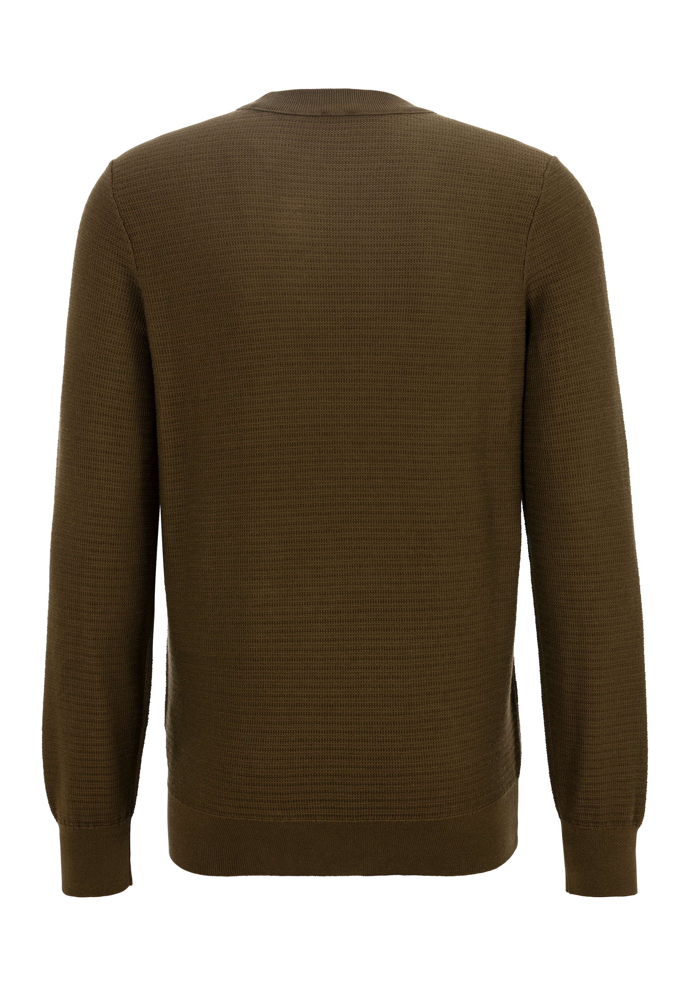 BOSS ORANGE Strickpullover »Anion_S«, mit BOSS-Badge