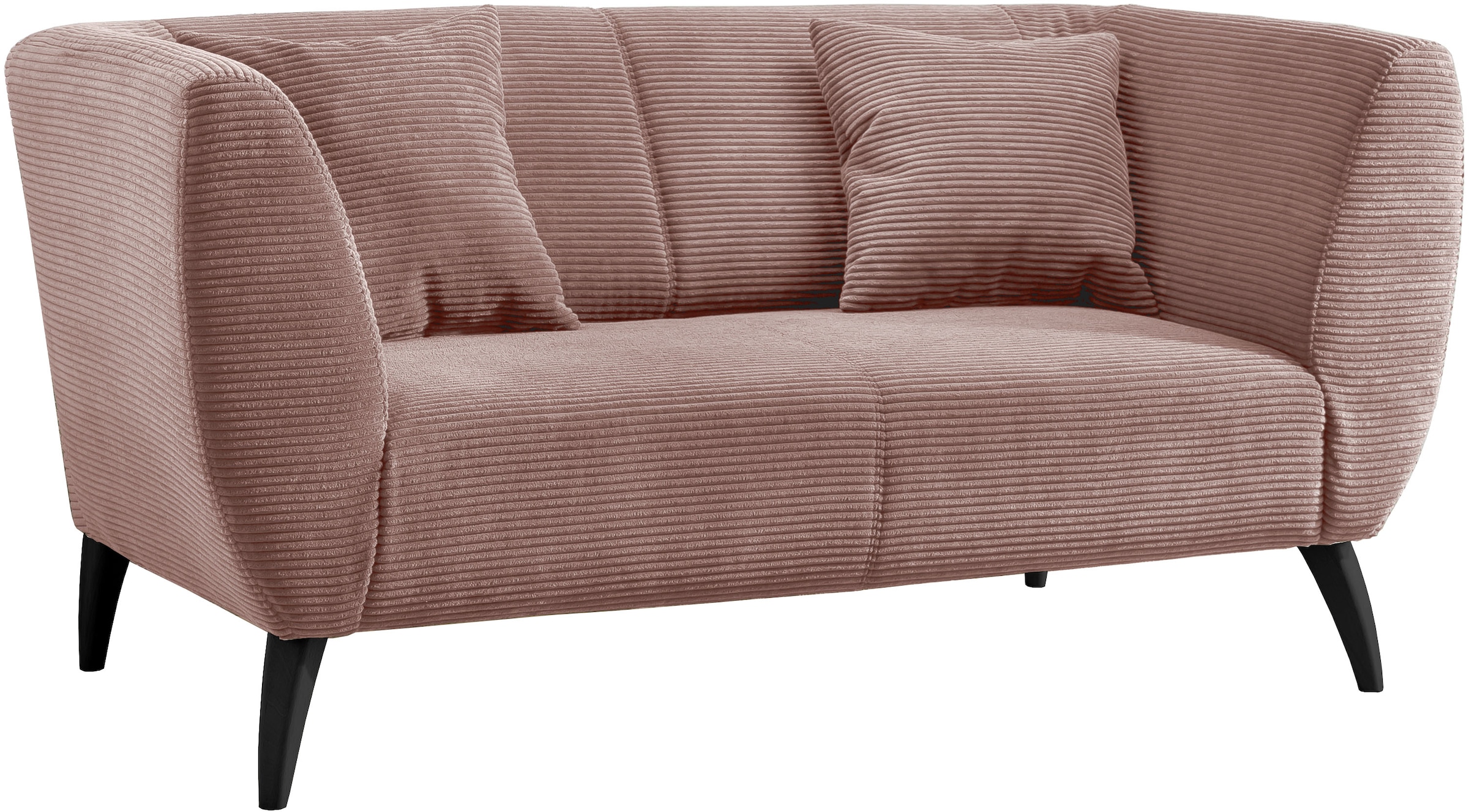 Home affaire 2-Sitzer zwei verschiedene Fußfarben wählbar