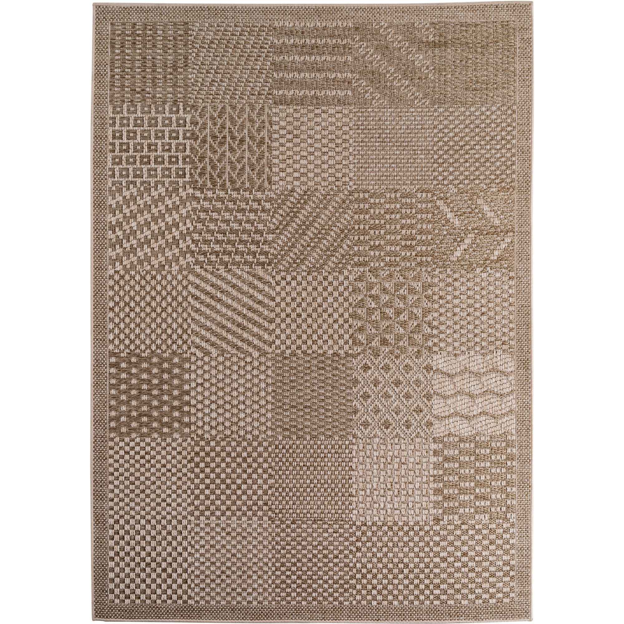 Ayyildiz Teppiche Outdoorteppich »IBIZA 1902«, rechteckig, 5 mm Höhe, Läufer, In und Outdoor, Sisaloptik, Wohnzimmer, Aussenbereich