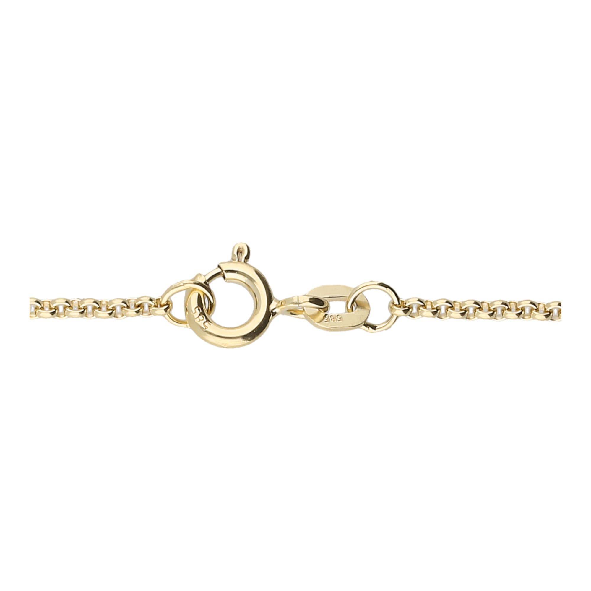 Luigi Merano Goldkette »Kette Erbskette, massiv, Gold 585«