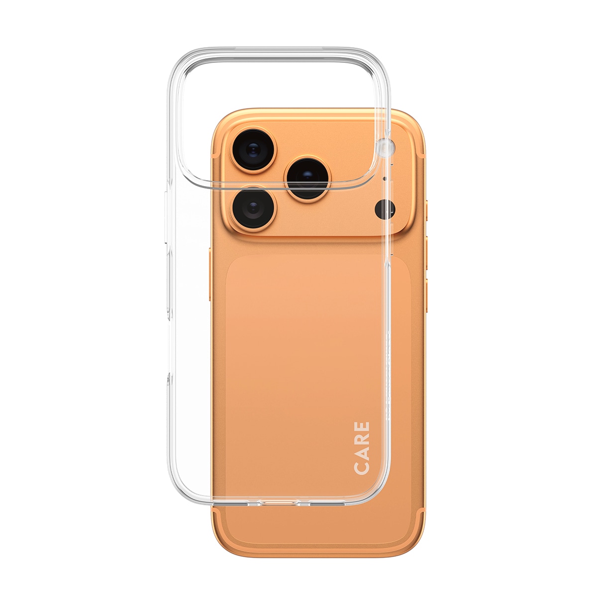 CARE by PanzerGlass Handyhülle »Slim X-Ray Case für Apple iPhone 17 Pro« Apple iPhone 17 Pro Backcover, Schutzhülle, Handyschutzhülle, Case, Schutzcase, stoßfest
