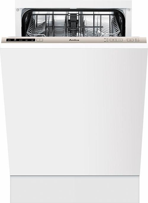 Amica vollintegrierbarer Geschirrspüler »EGSP 14668-1 V«, 9 Maßgedecke, Energiesparfunktion ECO