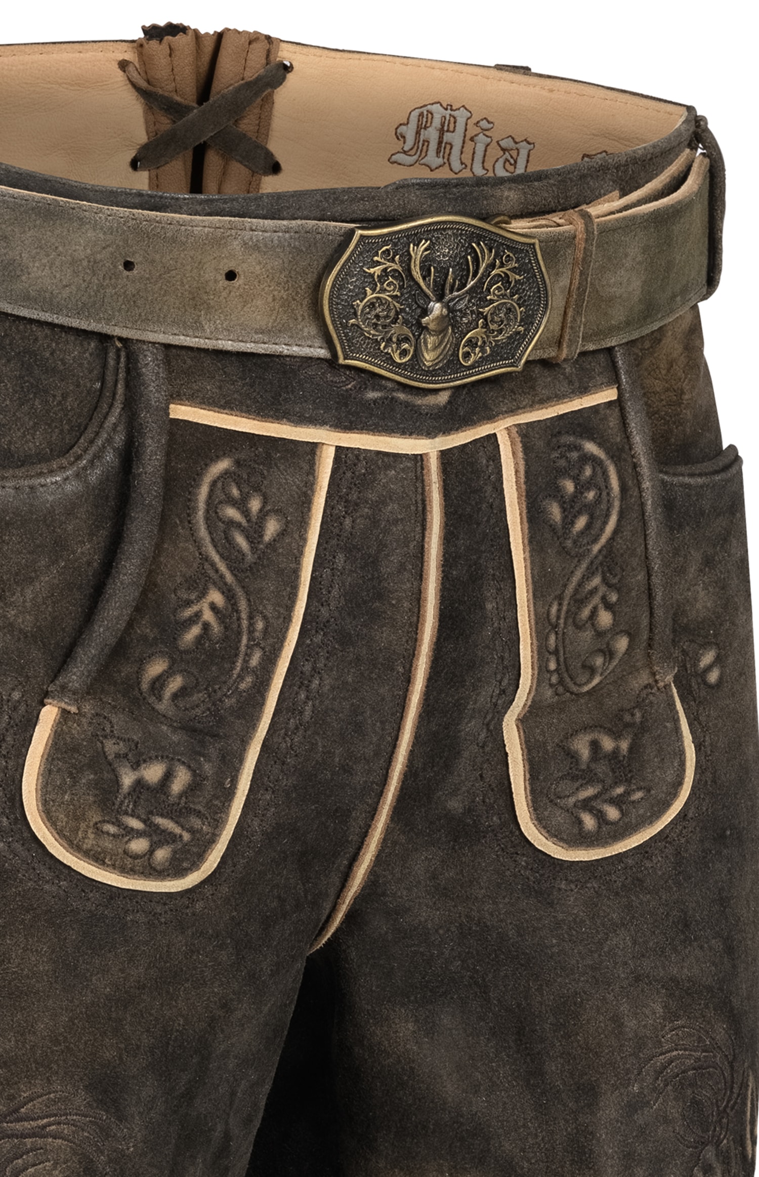 Nübler Trachtenlederhose »Lederhose Pertran«