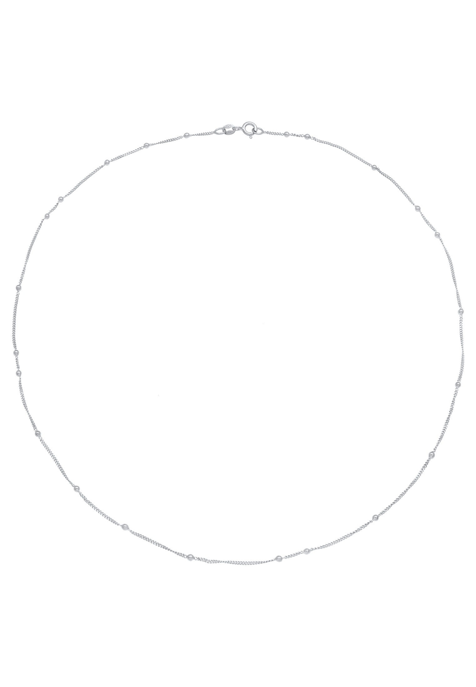 Elli Kette ohne Anhänger »Halskette Kugelkette Panzer Basic 925 Silber«