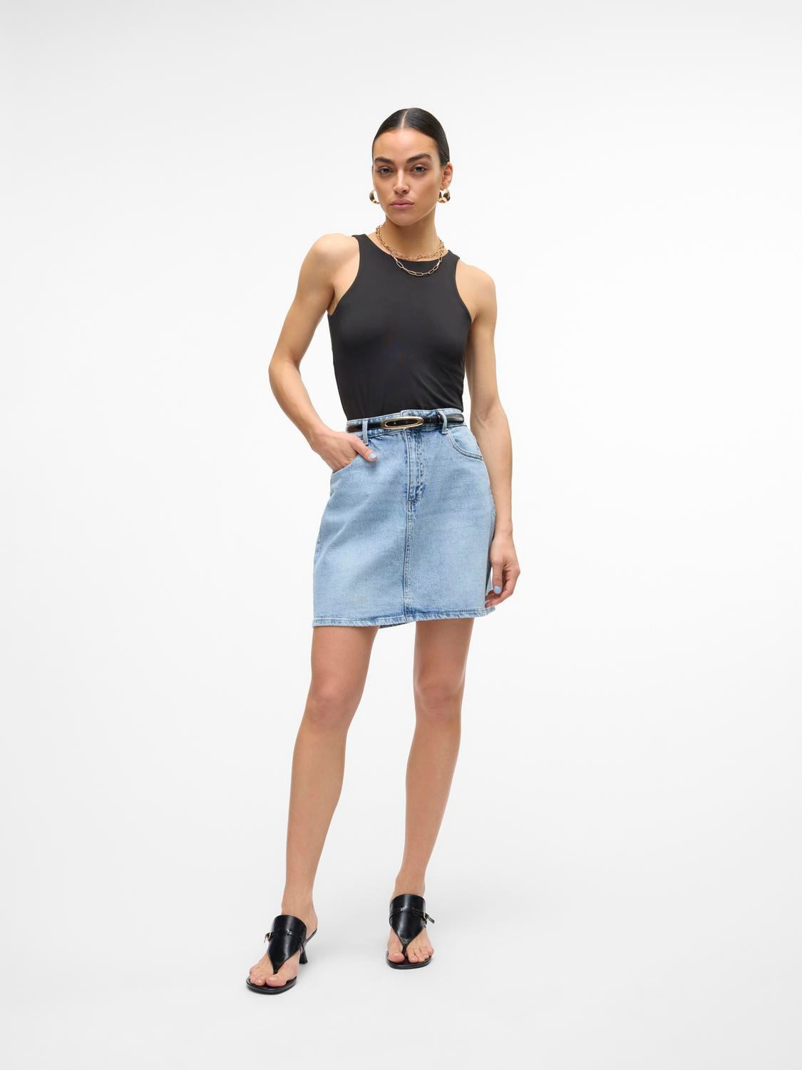 Vero Moda Jeansrock »VMTESSA HR SHORT DNM SKIRT MIX GA NOOS«