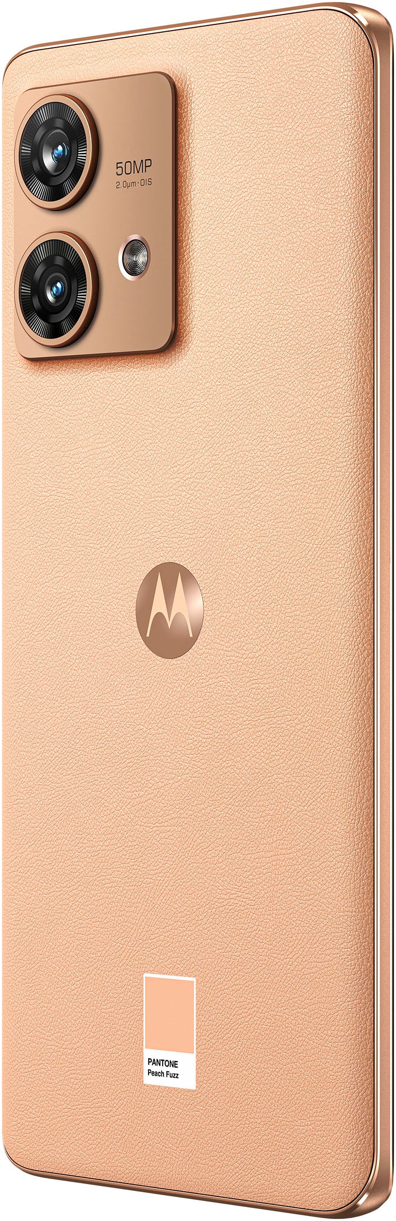 Motorola Smartphone »moto edge neo 40, 12+256 GB«, Peach Fuzz, 16,64 cm/6,55 Zoll, 256 GB Speicherplatz, 50 MP Kamera