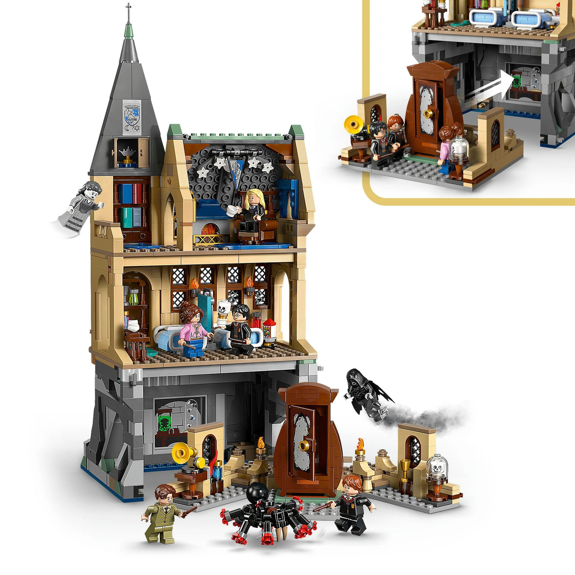 LEGO® Konstruktionsspielsteine »Schloss Hogwarts: Krankenflügel (76463), LEGO Harry Potter«