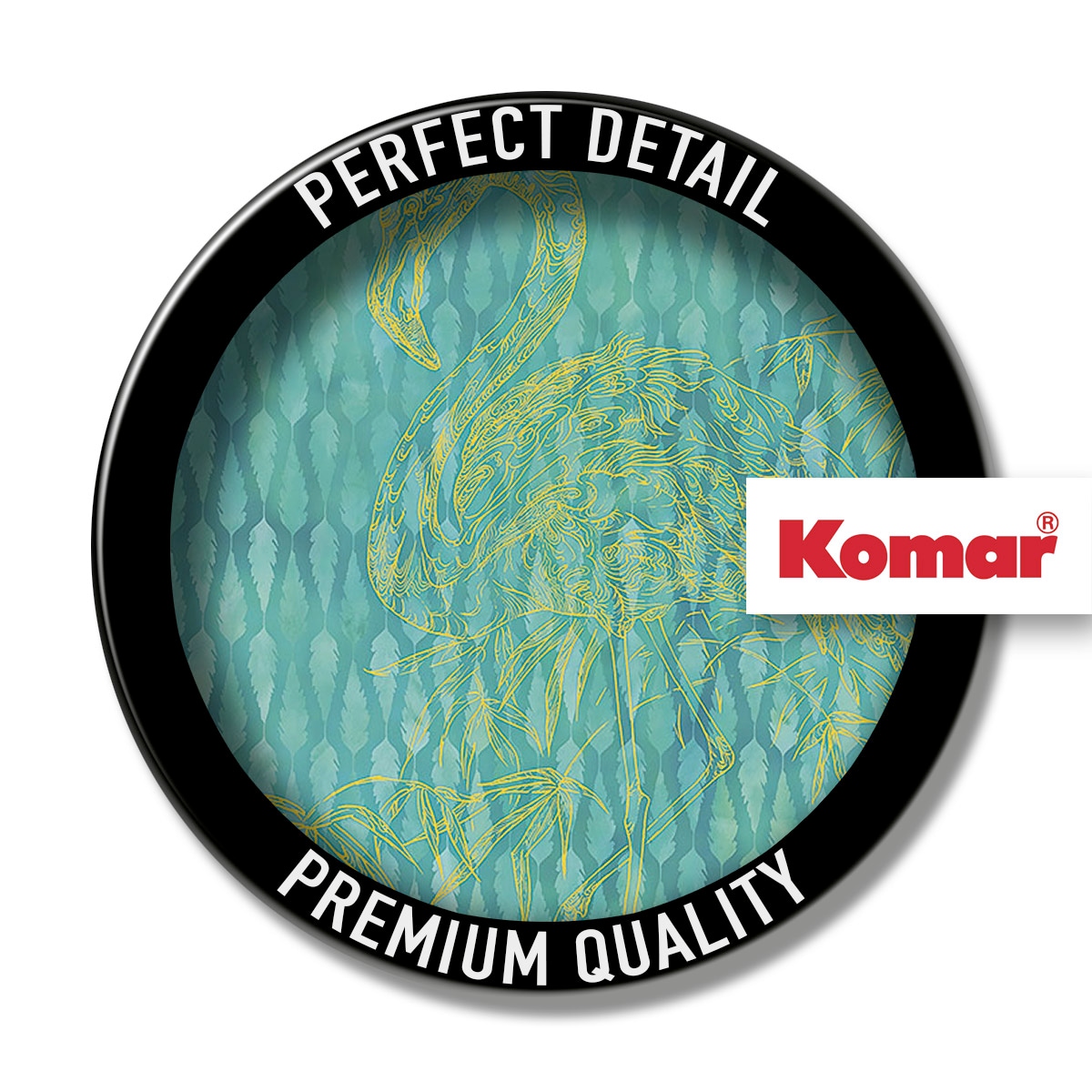 Komar Fototapete »Vlies Fototapete - Wild Flamingo - Größe 200 x 250 cm« Motiv | bedruckt glatt