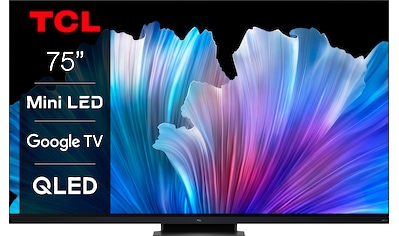 TCL QLED Mini LED-Fernseher »75C935X1«, 189 cm/75 Zoll, 4K Ultra HD, Google... kaufen