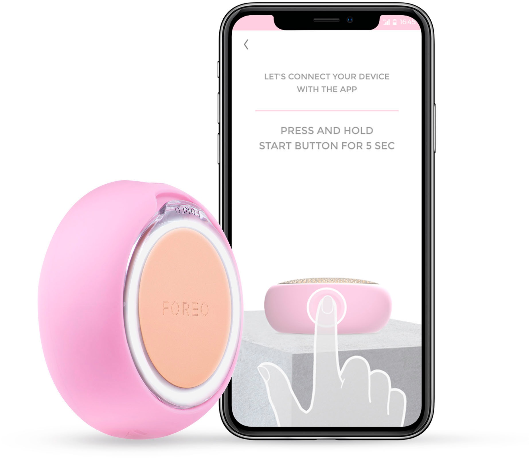 FOREO Elektrische Gesichtsreinigungsbürste »UFO mini 2«, für alle Hauttypen