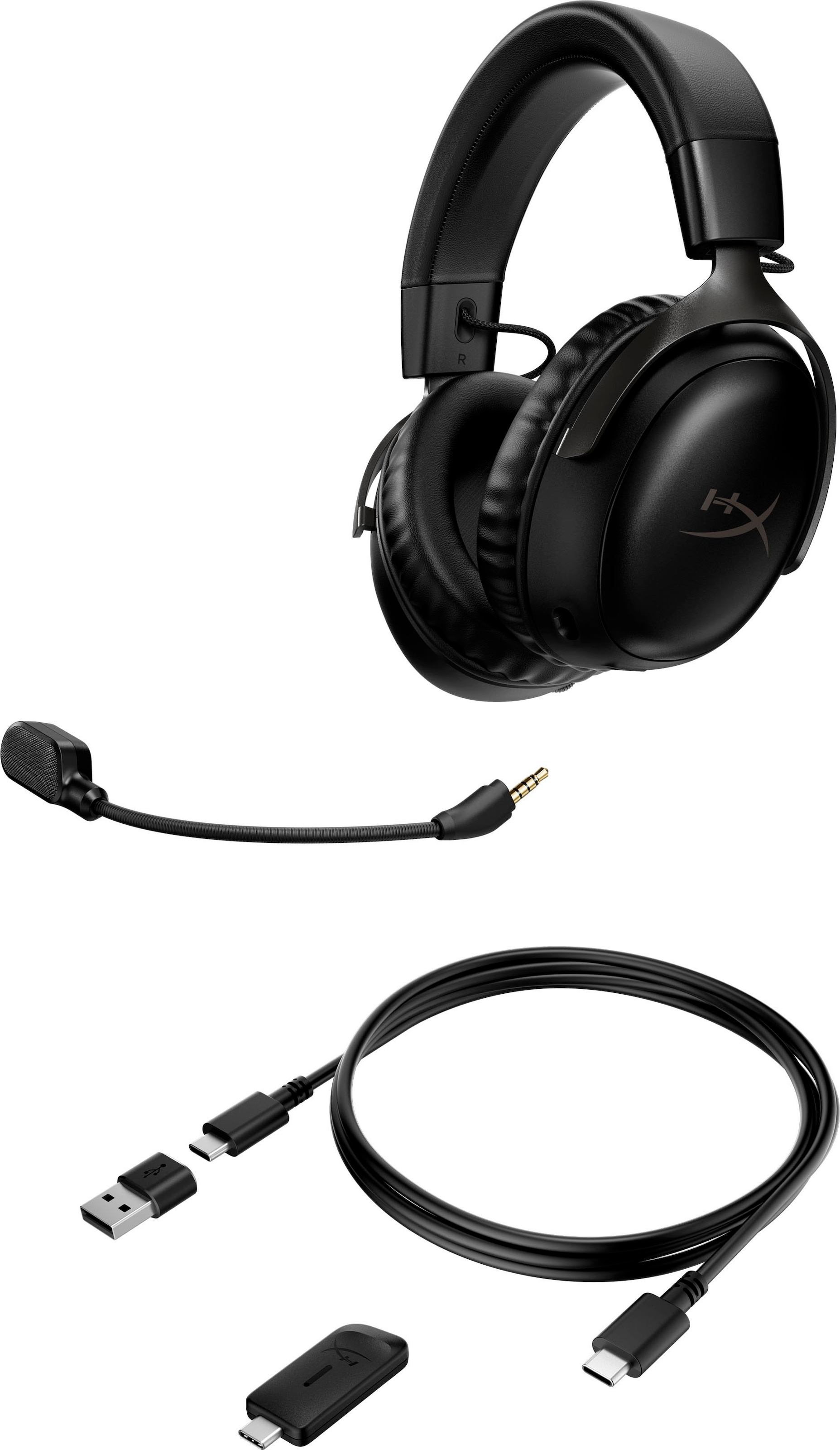 HyperX Gaming-Headset »Cloud III Wireless«, Wireless, Geräuschisolierung