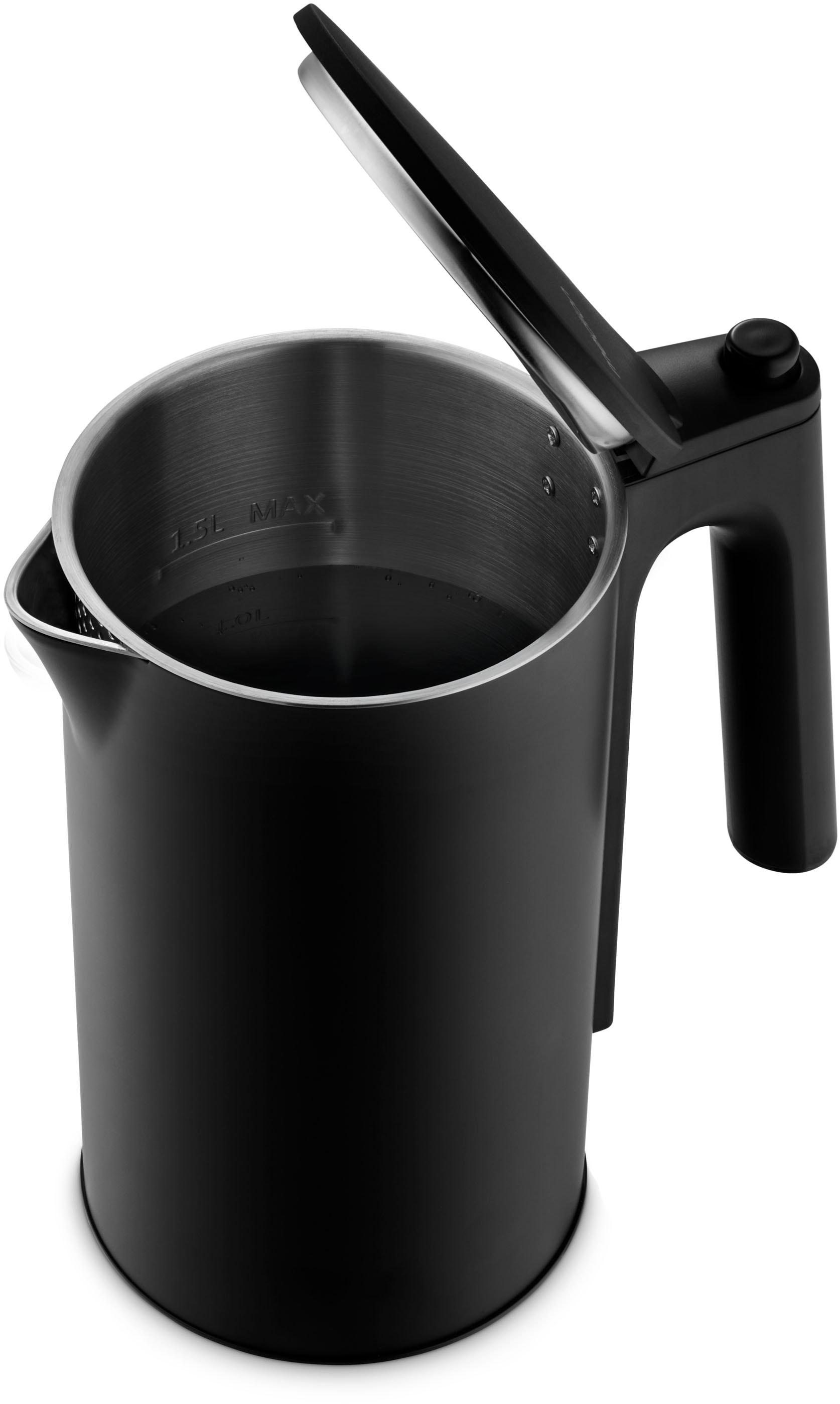 Medion® Wasserkocher »MD12106« 1,5 l 2200 W 2.200 W, 1,5 L, LED-Display, Sensor-Touch Bedienung, Kindersicherung