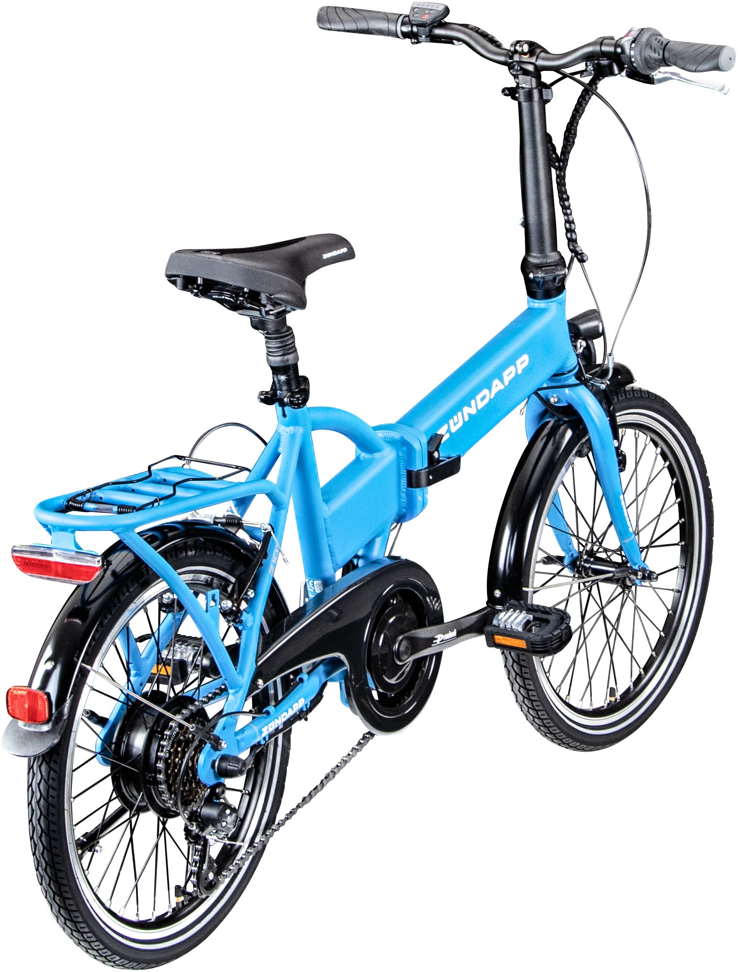 Zündapp E-Bike »Z101«, 6 Gang, Shimano, Tourney RD-TY300, Heckmotor 250 W, Pedelec, Elektrofahrrad für Damen u. Herren