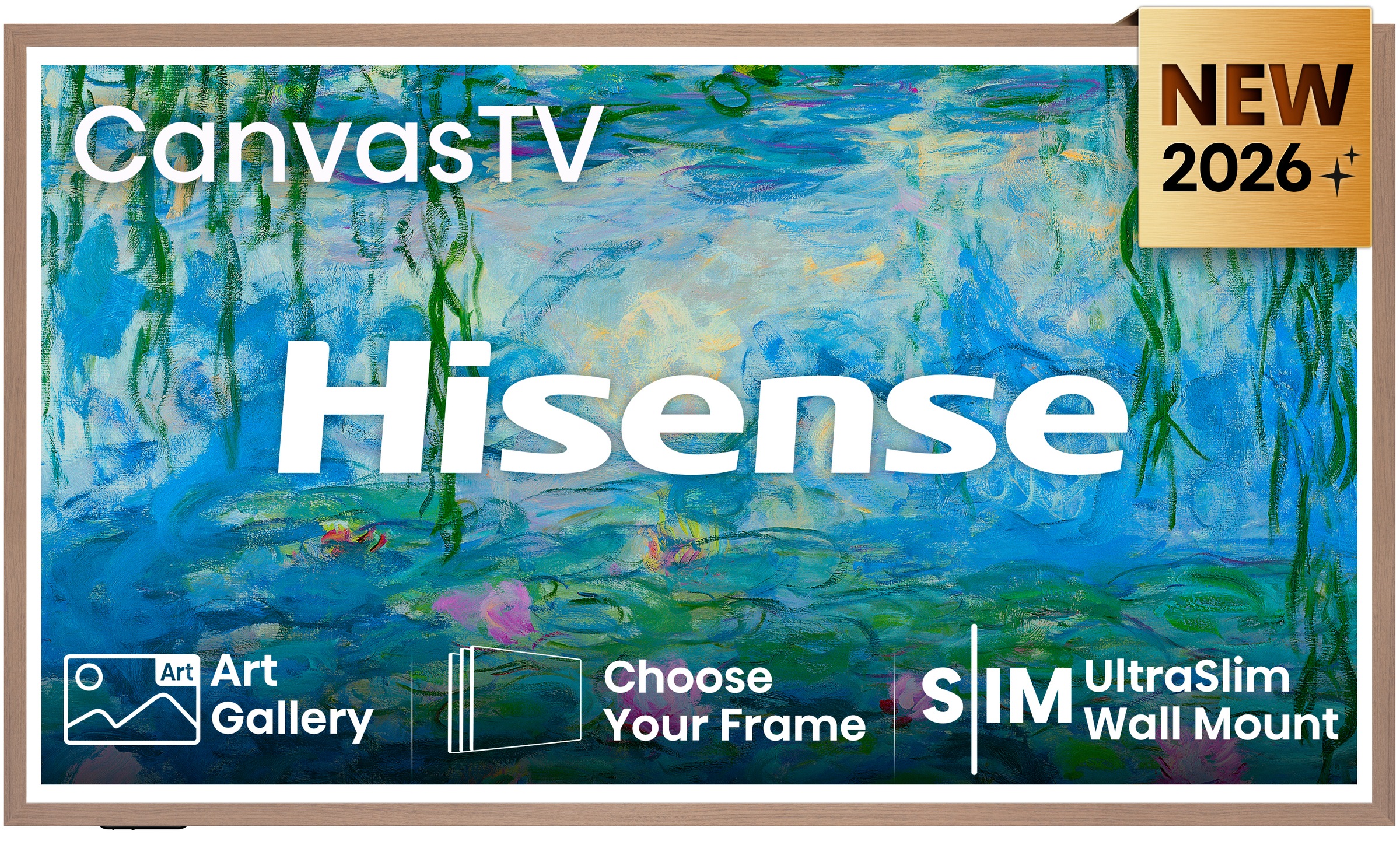 Hisense 55 '' S7DS | Canvas TV 4K 144 Hz