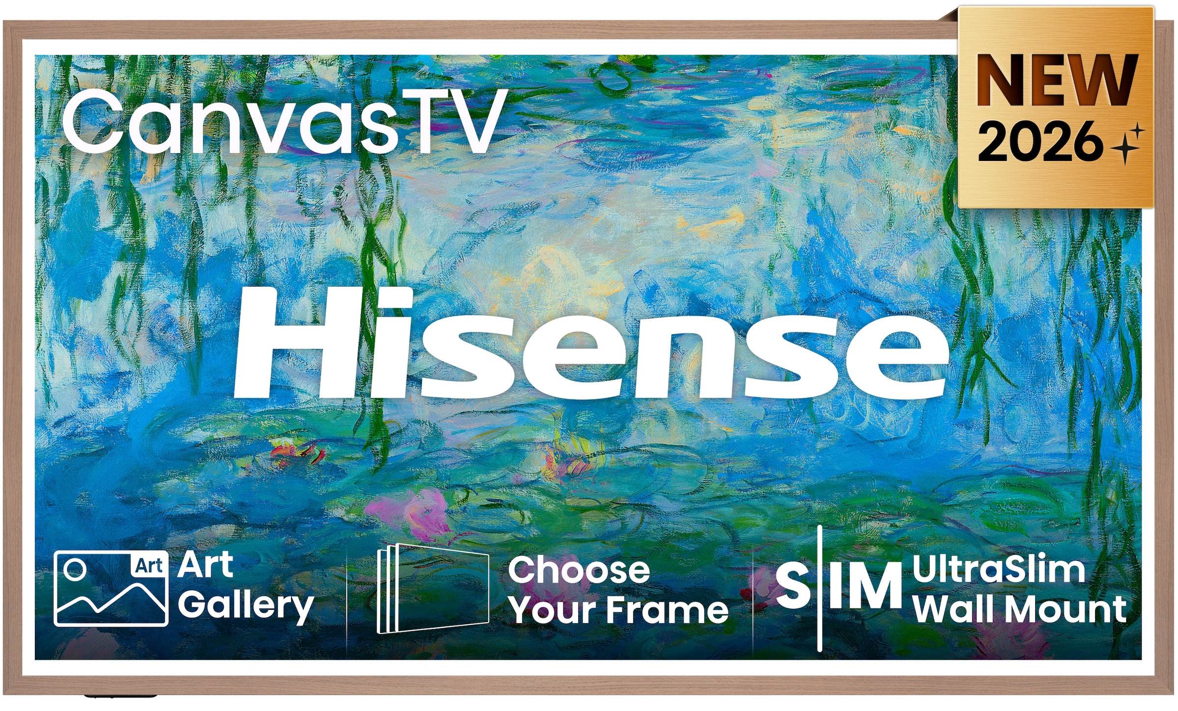 Hisense 65 '' S7DS | Canvas TV 4K 144 Hz