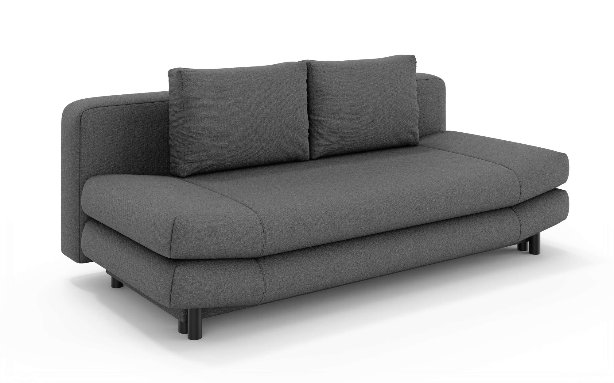 Home affaire 3-Sitzer »LENNARA Schlafsofa mit Bettkasten, Maße B/T/H: 209/96/86 cm«, Sofa mit Wellenunterfederung, hoher Sitzkomfort