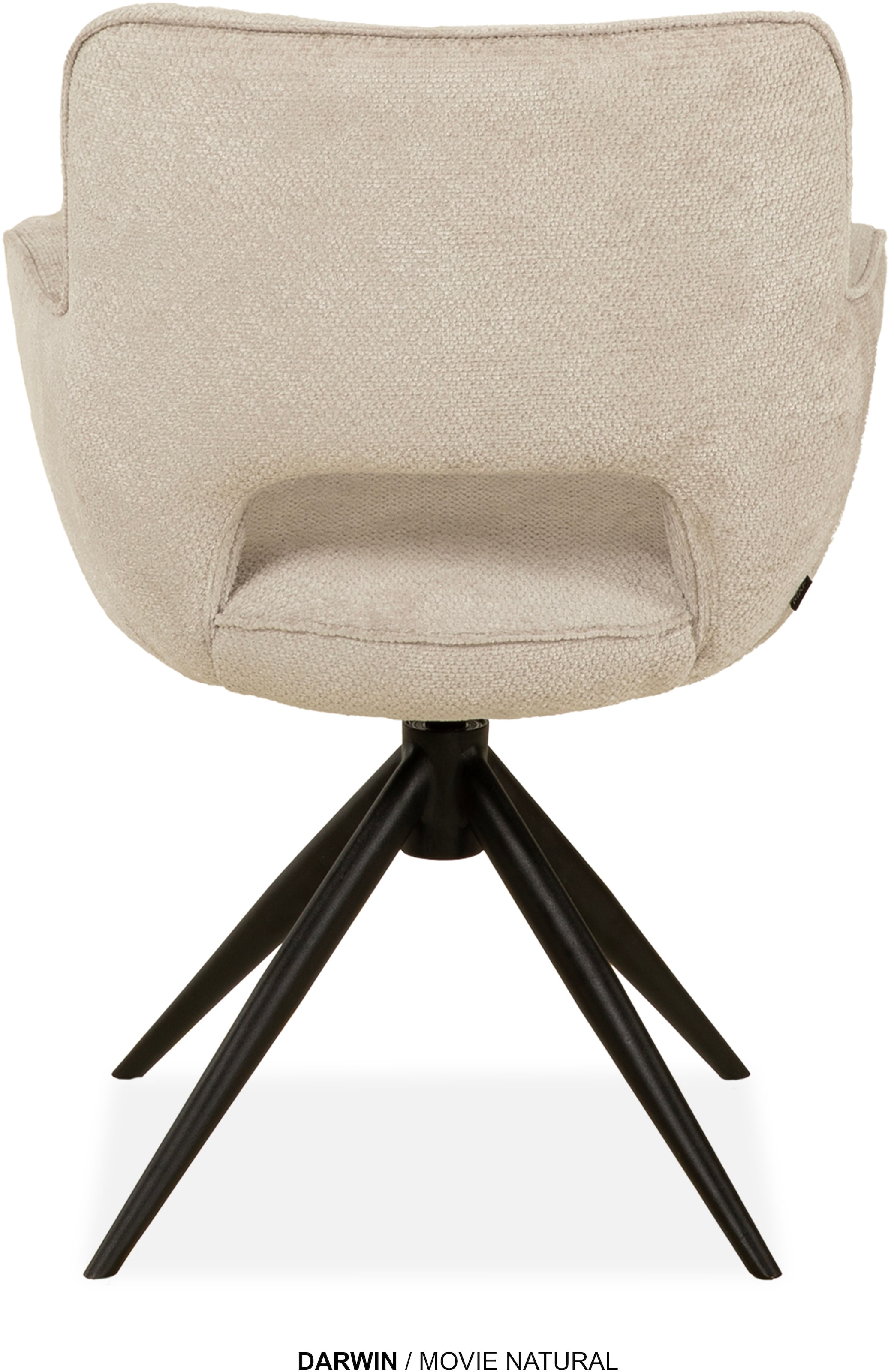 OMG Design Esszimmerstuhl »Darwin« (Set) 2 Stk.Drehstuhl mit auto-return, Armlehnenstuhl