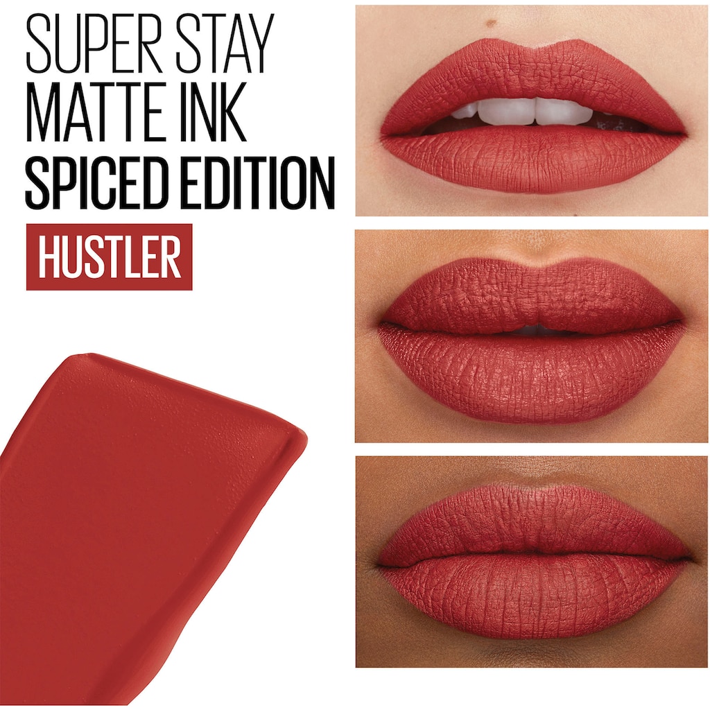 MAYBELLINE NEW YORK Lippenstift »Super Stay Matte Ink Spiced Up«