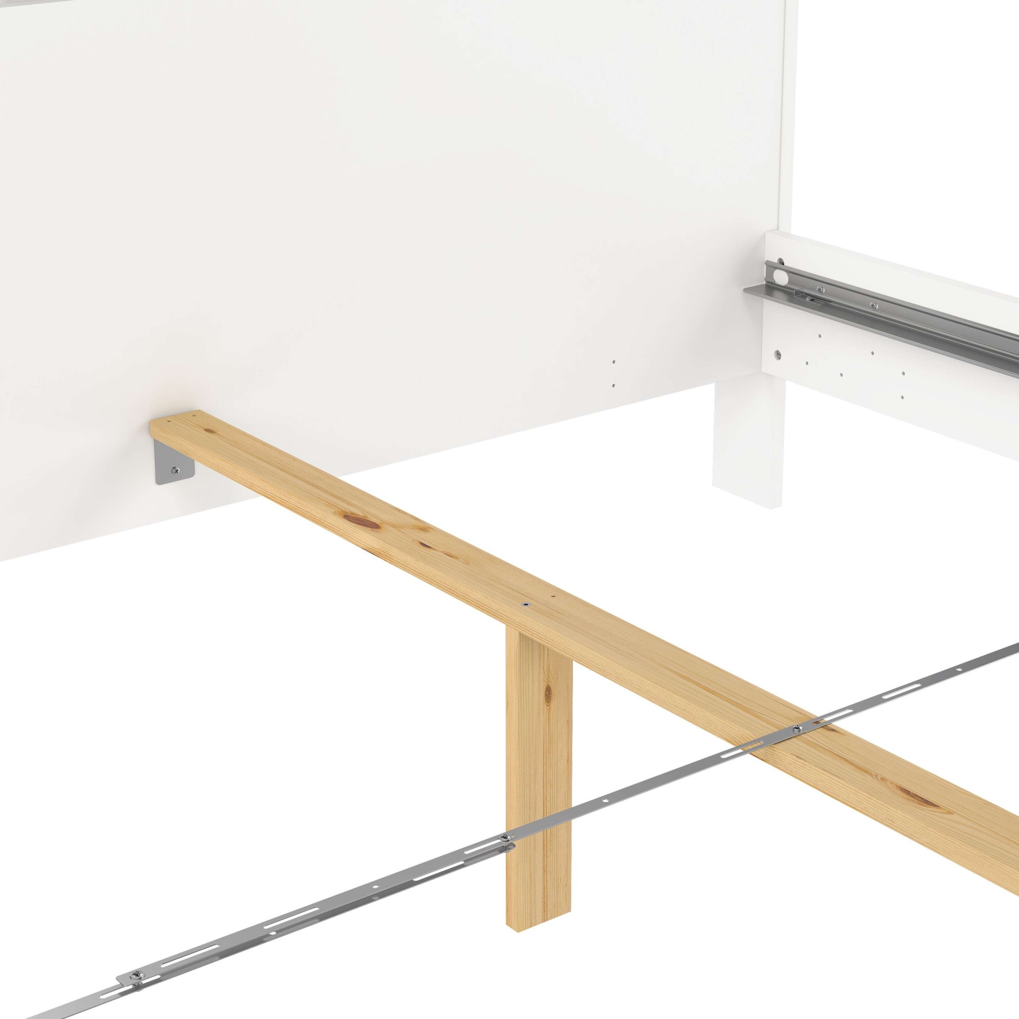 Home affaire Bettgestell »Next Bett 180 x 200 cm« Modernes Bett mit Ablagefach und verstellbarem Lattenrost.