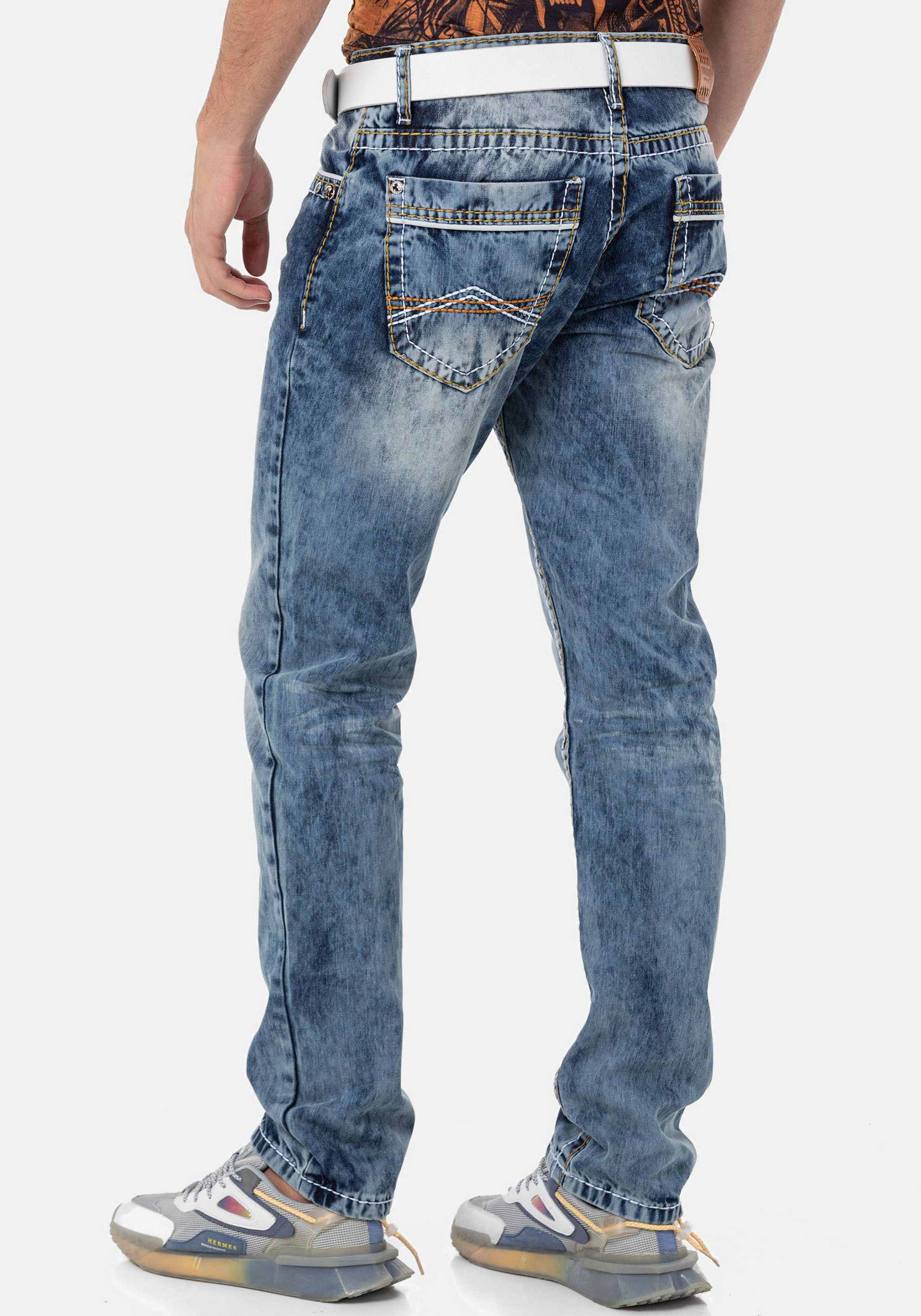 Cipo & Baxx Straight-Jeans