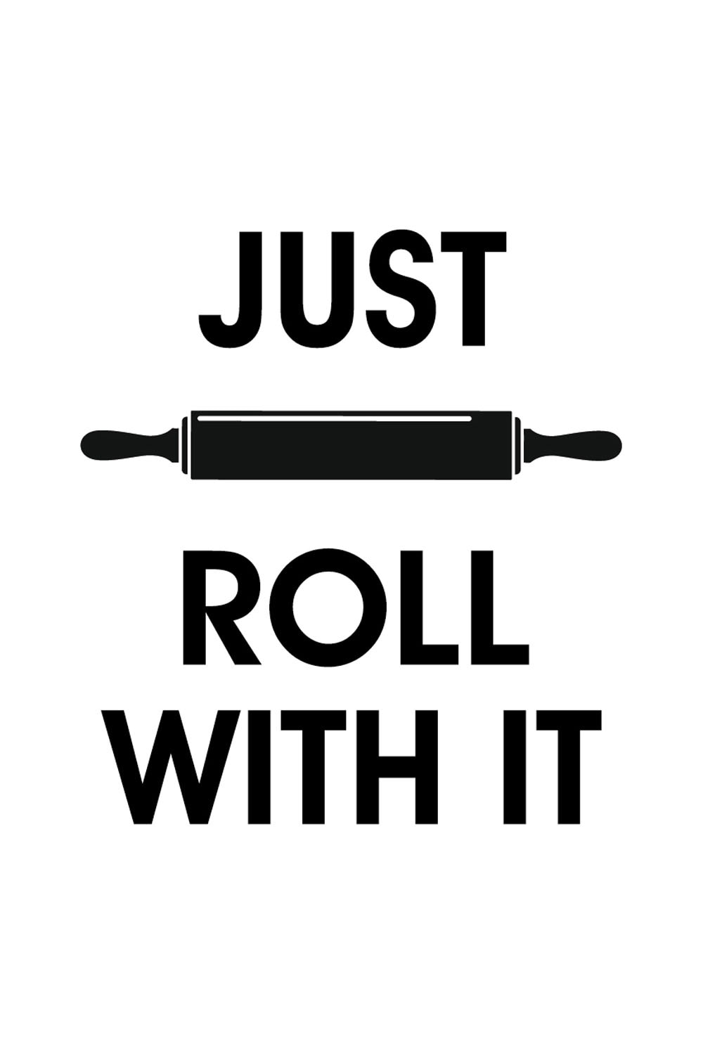 queence Wanddekoobjekt »JUST ROLL WITH IT«