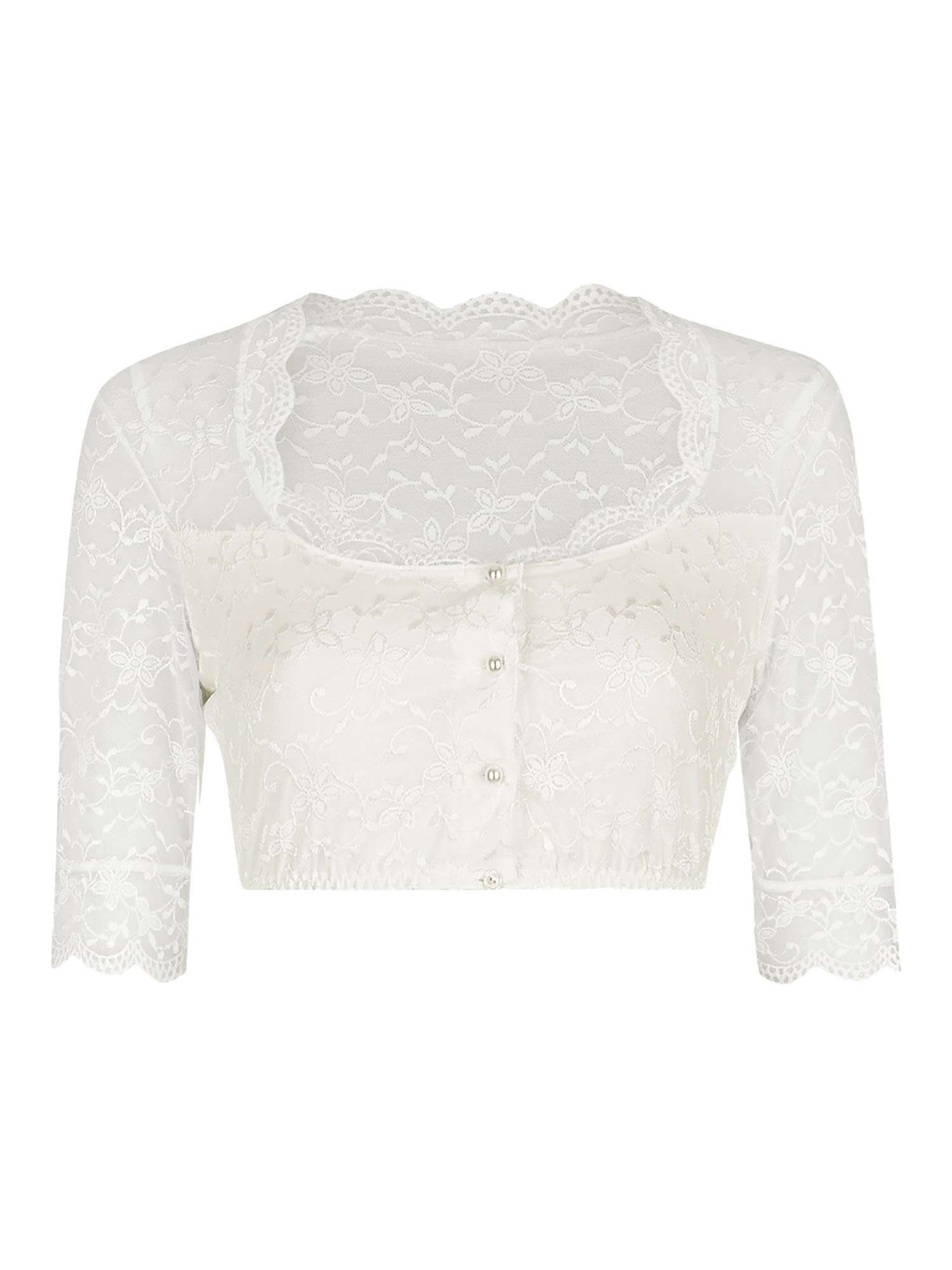 Nina Von C. Dirndlbluse »Dirndlbluse halbarm Doris«