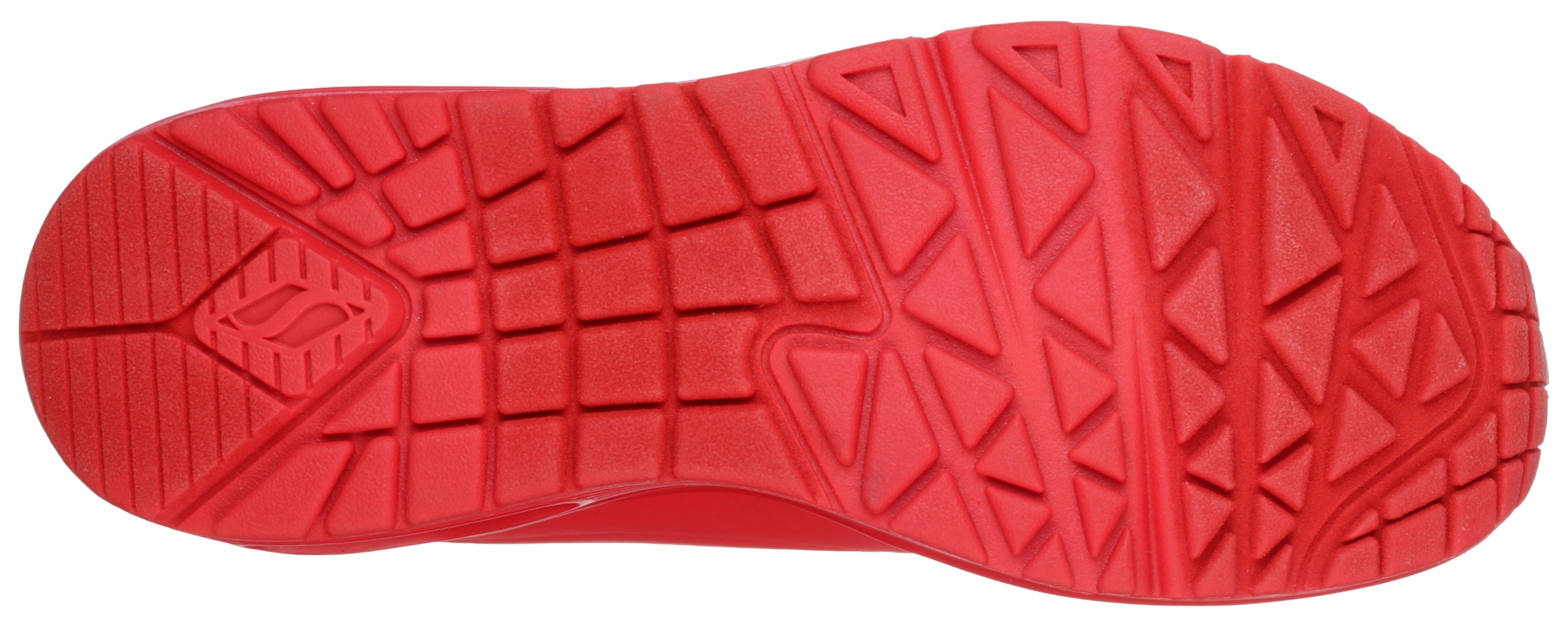 Skechers Wedgesneaker »UNO STAND ON AIR«, Freizeitschuh, Halbschuh, Schnürschuh weich gepolsterte Innensohle