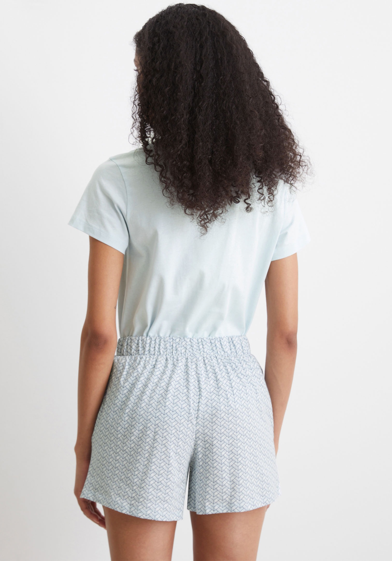 Marc O'Polo Shorts »Mix & Match Cotton«, mit floralem Alloverprint