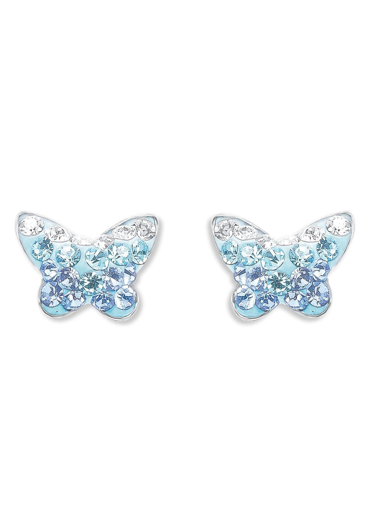 Crystal 9540761«, Amor Paar bequem Ohrstecker »Schmetterling, kaufen mit Preciosa