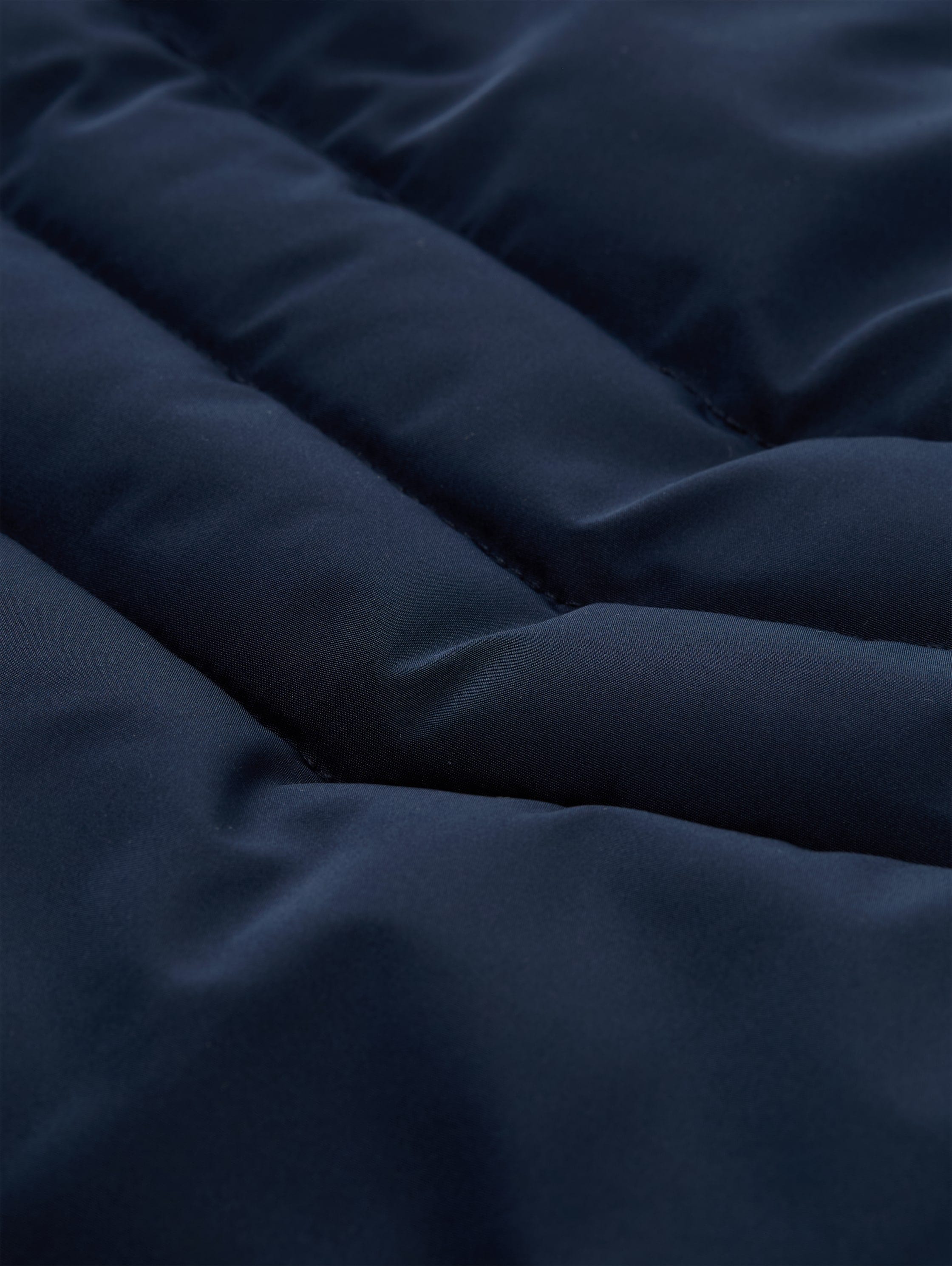 TOM TAILOR Steppjacke mit Kapuze mit Logo Stickerei