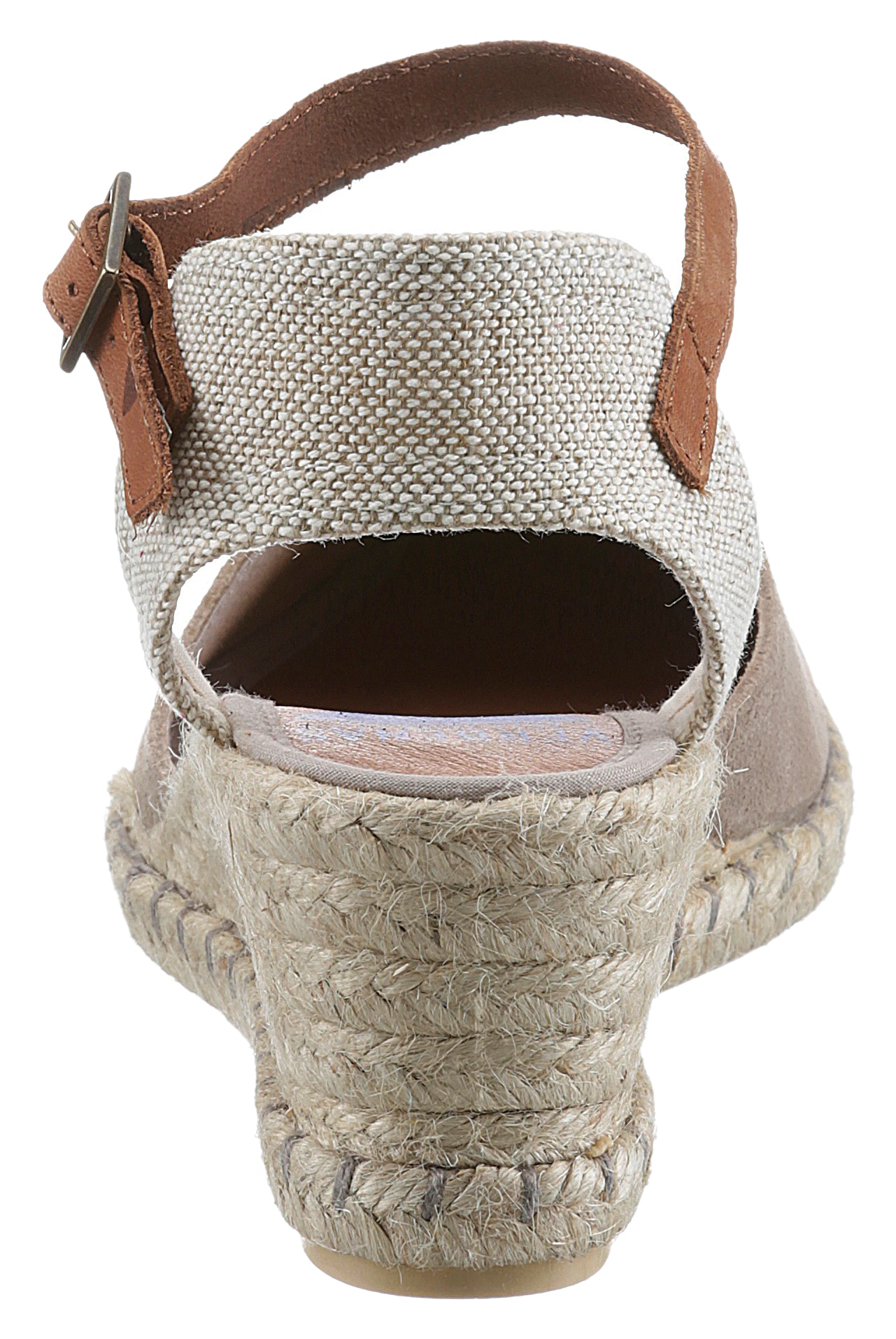 VERBENAS Sandalette »MALENA SERRAJE«, Sommerschuh, Riemchensandale, Urlaubschuh mit Keilabsatz