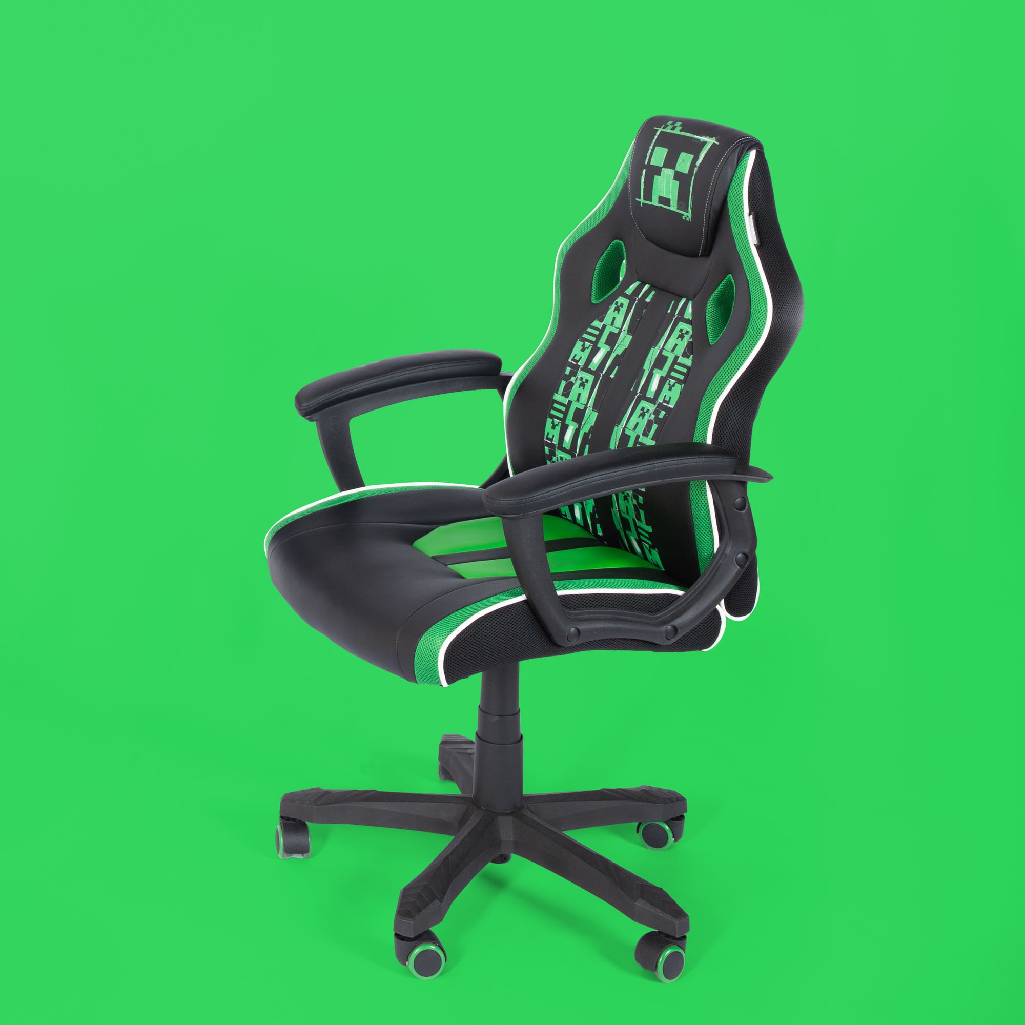 Phoenix Gaming-Stuhl () 1 Stk.grüne Absetzungen, Racing Chair