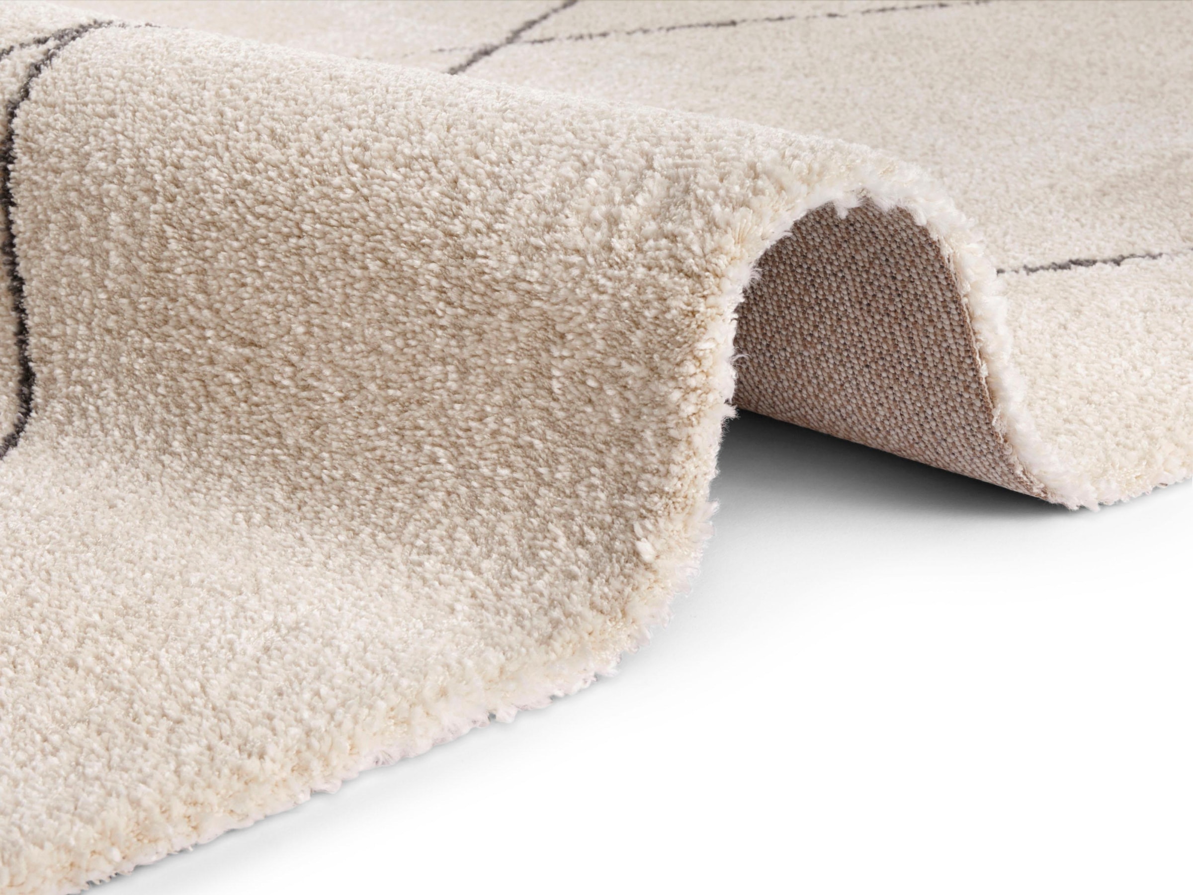 ELLE DECORATION Teppich »Massy«, rechteckig, 14 mm Höhe, Kurzflor, Teppich, Modern, Scandi, 3D Effekt, Wohnzimmer, Schlafzimmer