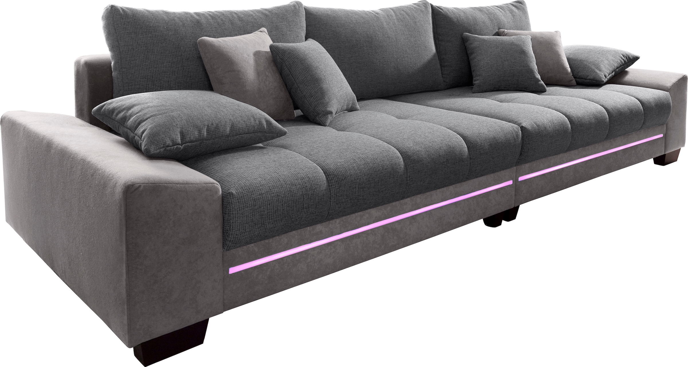 Jockenhöfer Gruppe Big-Sofa »Trento«, bestellen verstellbare und Wellenfederung, Kopfstützen Sitzkomfort Raten mit auf mehrfach
