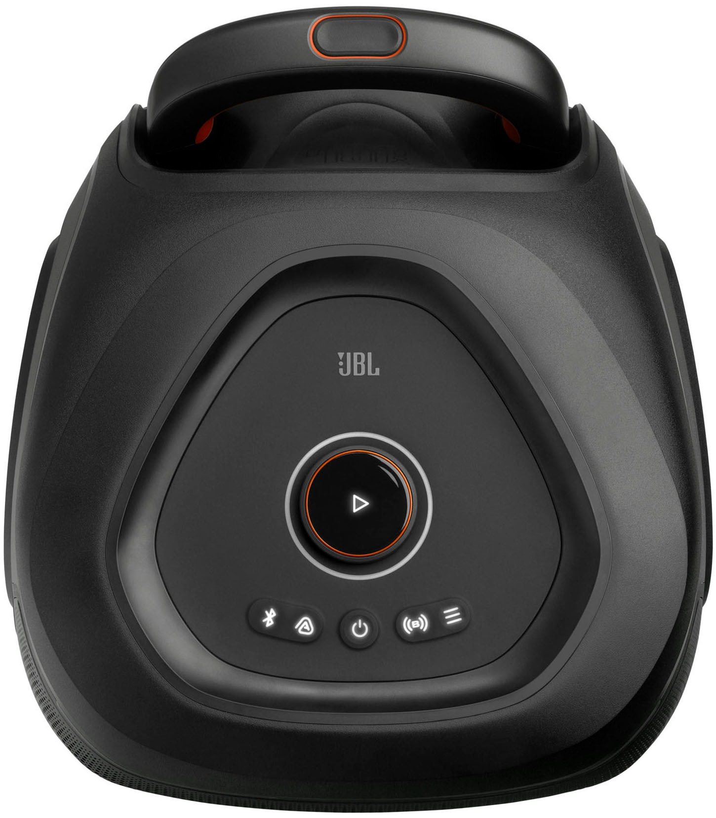 JBL Party-Lautsprecher »PARTYBOX 330« (A2DP Bluetooth | AVRCP Bluetooth | Bluetooth Lautstärkeanpassung 280 W) Tragbarer Party-Lautsprecher mit Beleuchtung, Teleskopgriff und Rollen