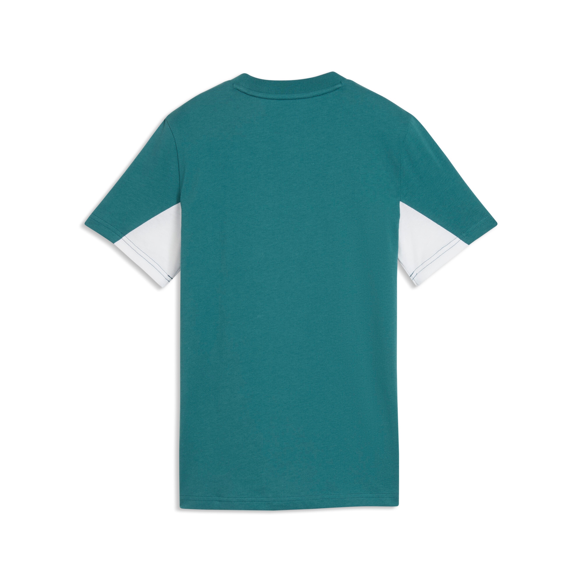 PUMA T-Shirt »ESS BLOCK TEE B« Regular Fit, Kurzarm, für Jugendliche, mit Rundhalsausschnitt