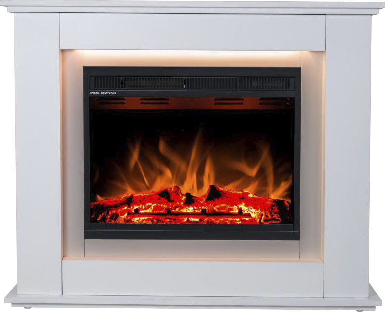 Elektrokamin »Eckernförde«, bis 1500 W Heizleistung, regelbares Flammenbild,...