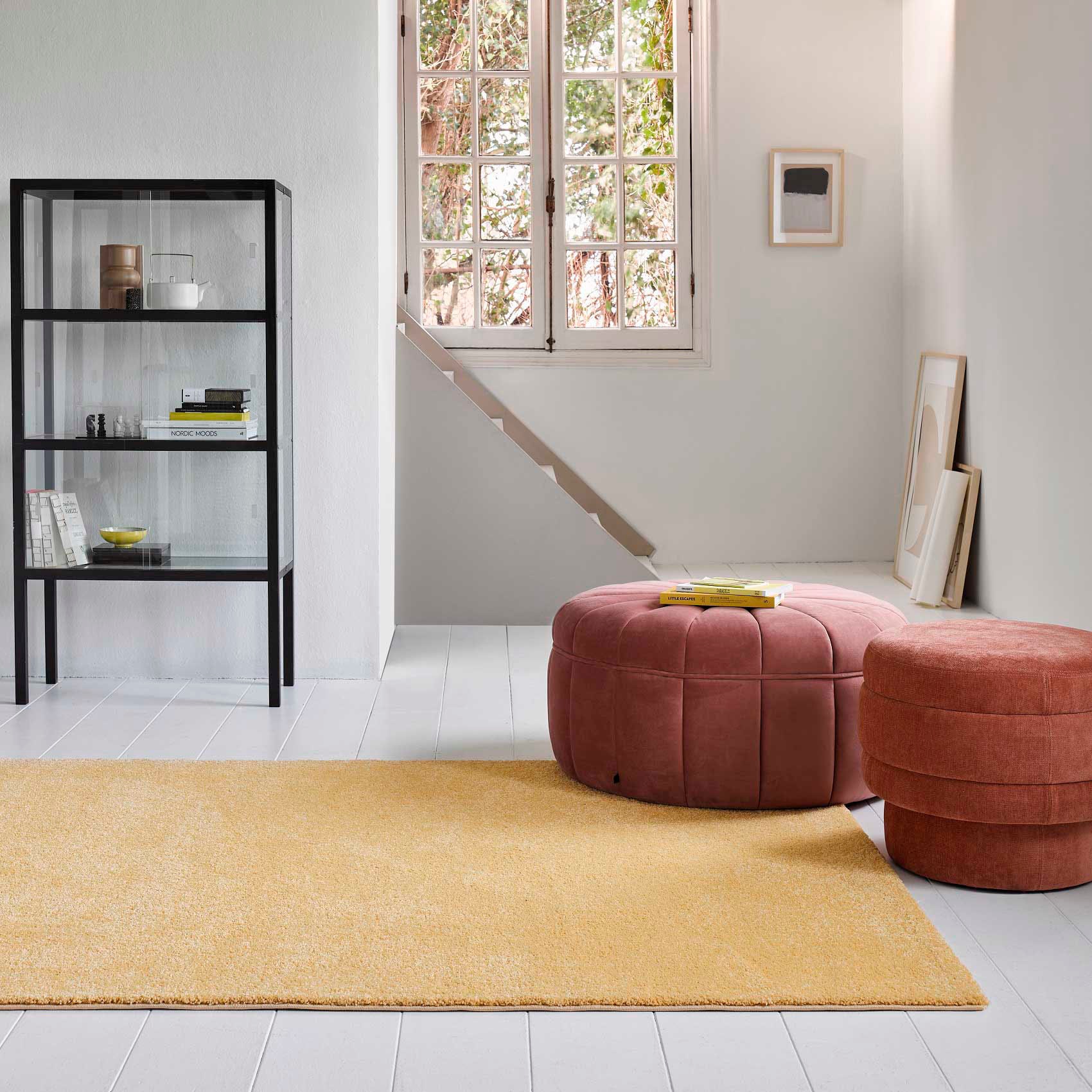 Esprit Teppich »California  ESP-22937« rechteckig 18 mm Höhe sehr weicher dichter Flor, Wohnzimmer, Schlafzimmer, Esszimmer, uni