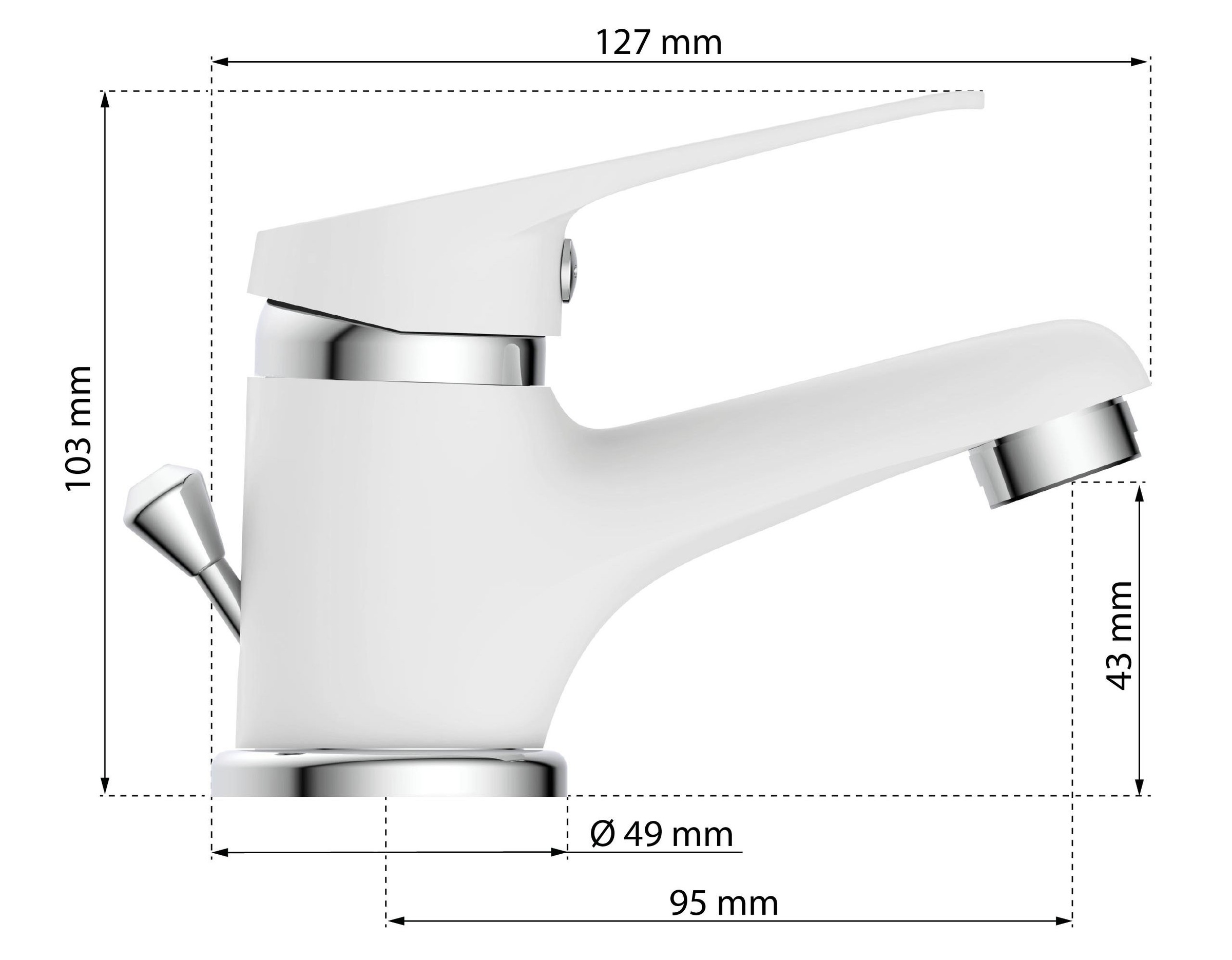 Eisl Badarmatur »3-teilige Serie SPEED« Set,  geräuscharm, Marken-Mischdüse