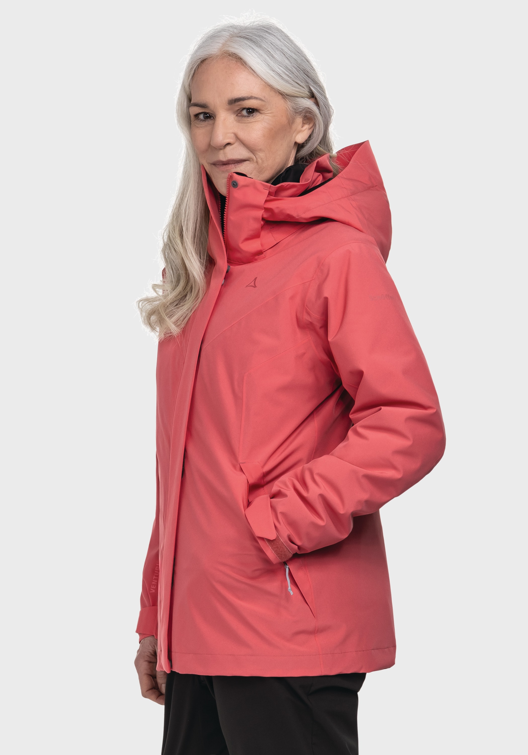 Schöffel Doppeljacke »Hiking 3in1 Jacket Style Tamina WMS«, mit Kapuze