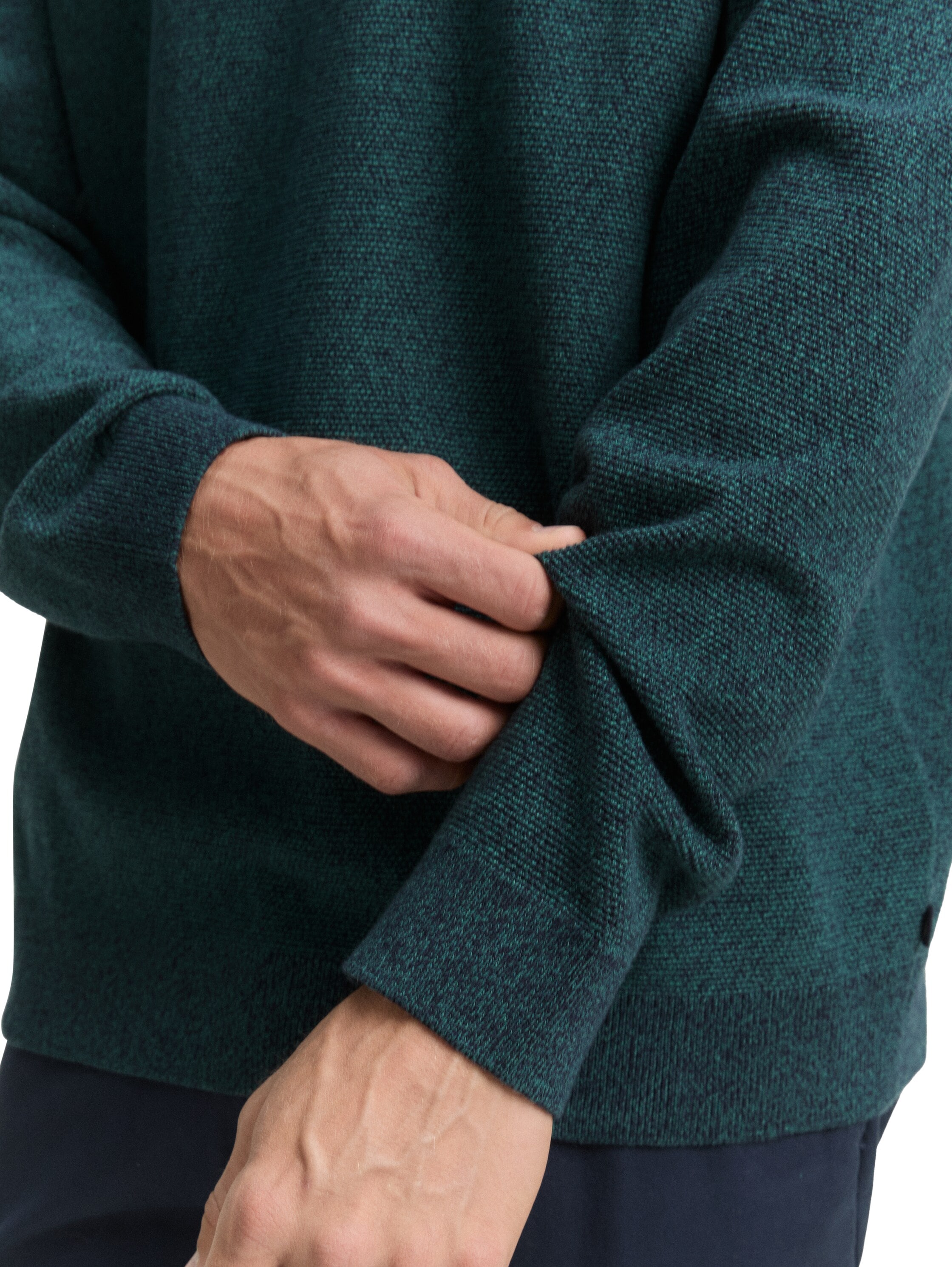 TOM TAILOR Strickpullover, mit Bündchen