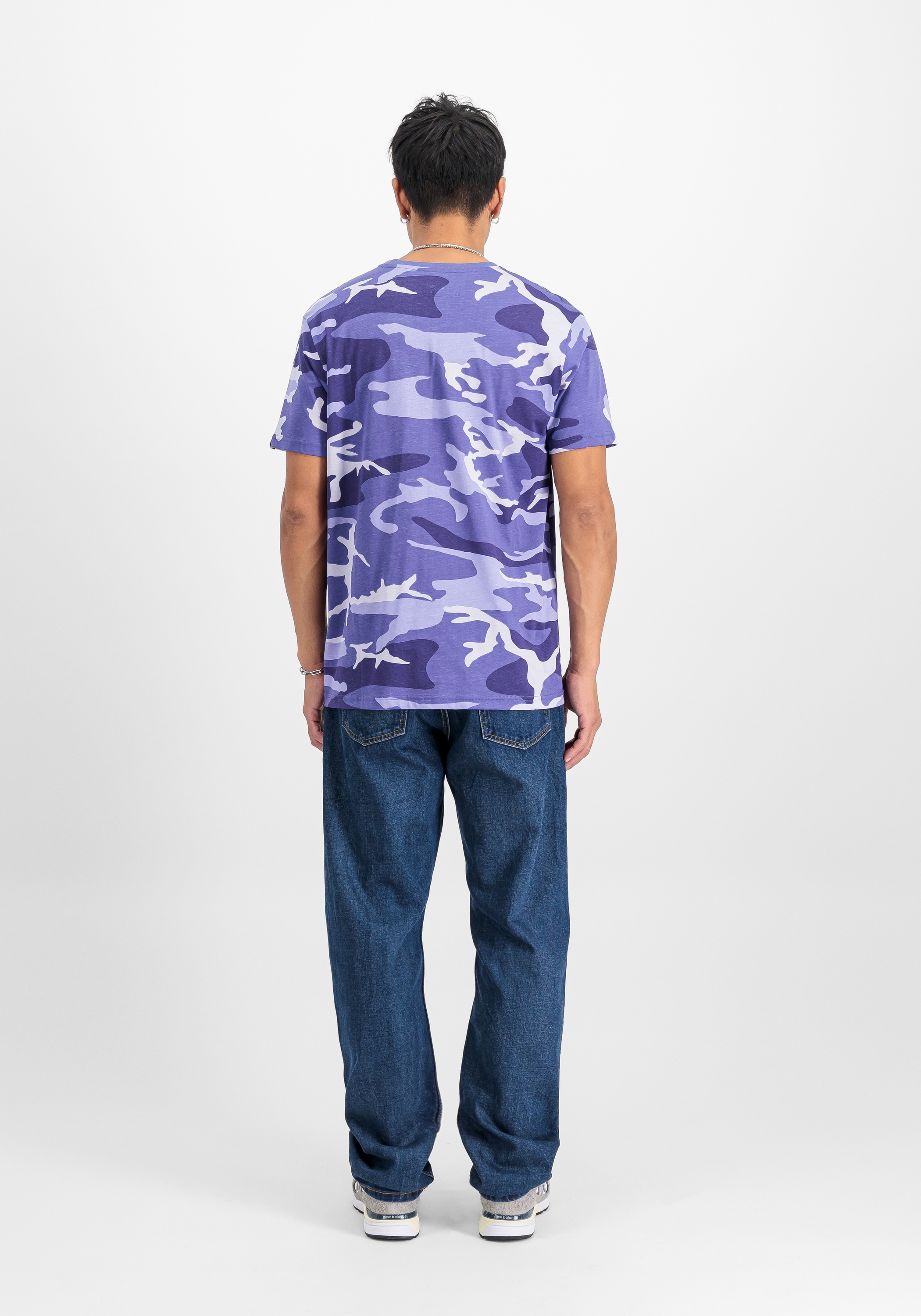 Alpha Industries T-Shirt »Alpha Industries Men - T-Shirts Basic T-Shirt BL Camo«