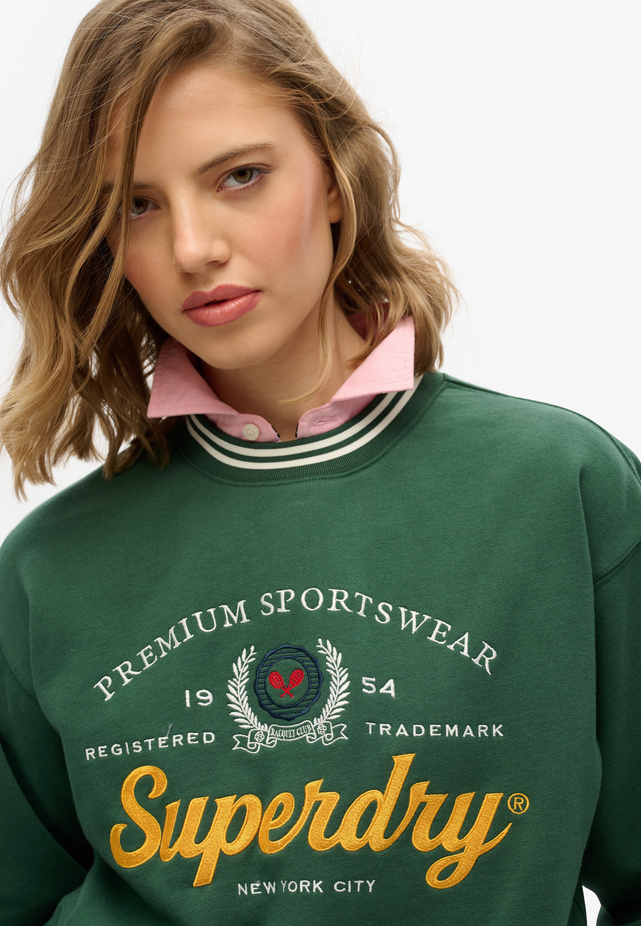 Superdry Sweatshirt »COUNTRY CLUB LOOSE CREW«